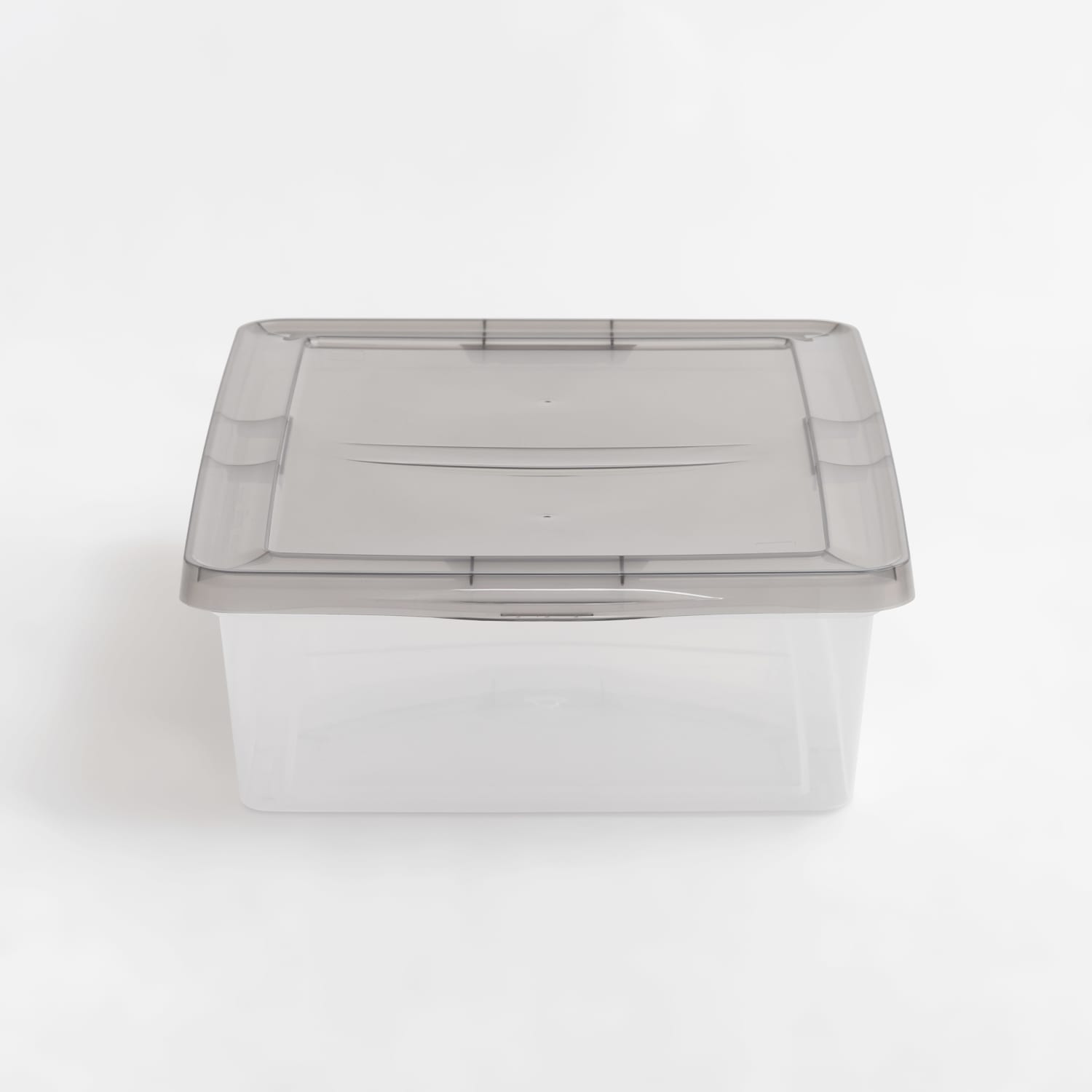 Iris Snap Top Storage Box, 7 Gallon, Clear - Image 5