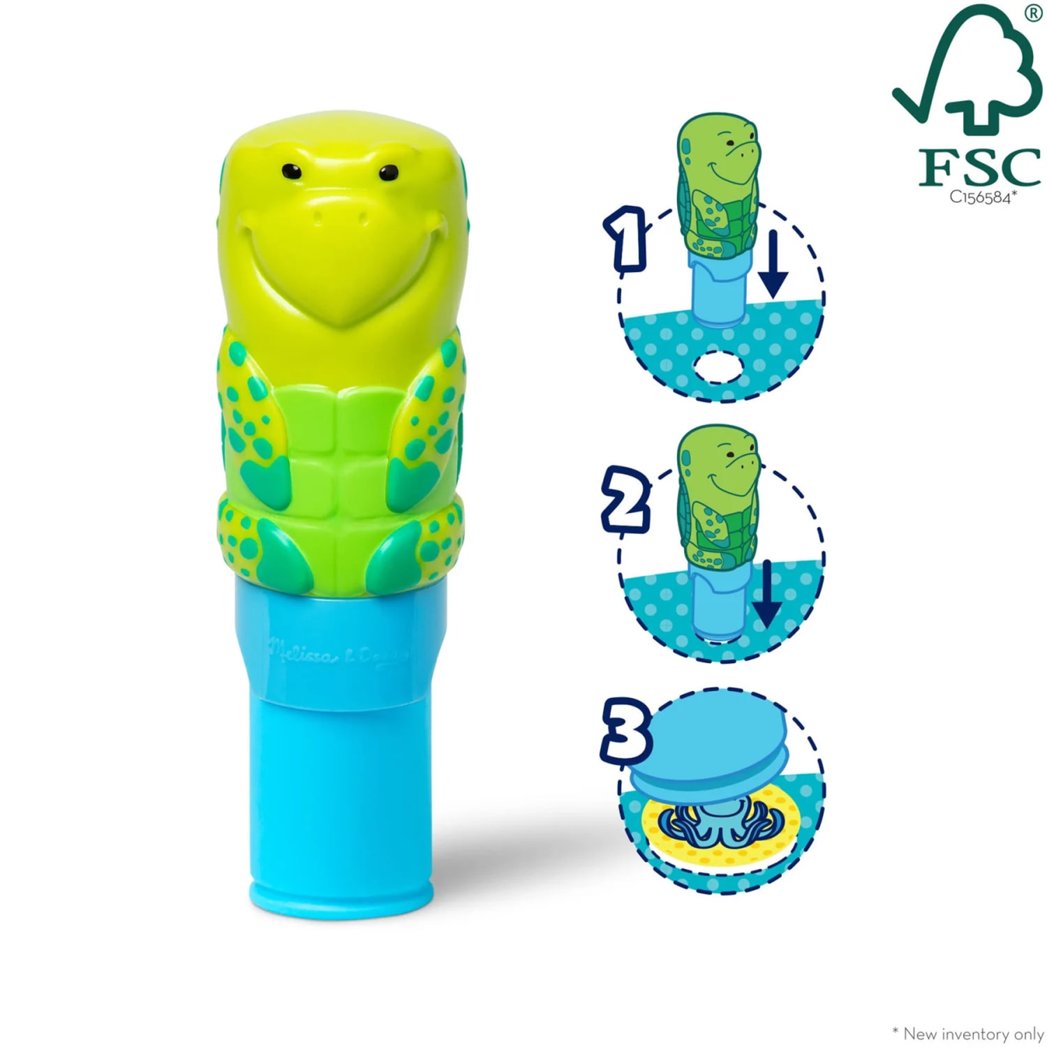 Melissa & Doug Sticker WOW! Activity Pad Set, Turtle - Image 4