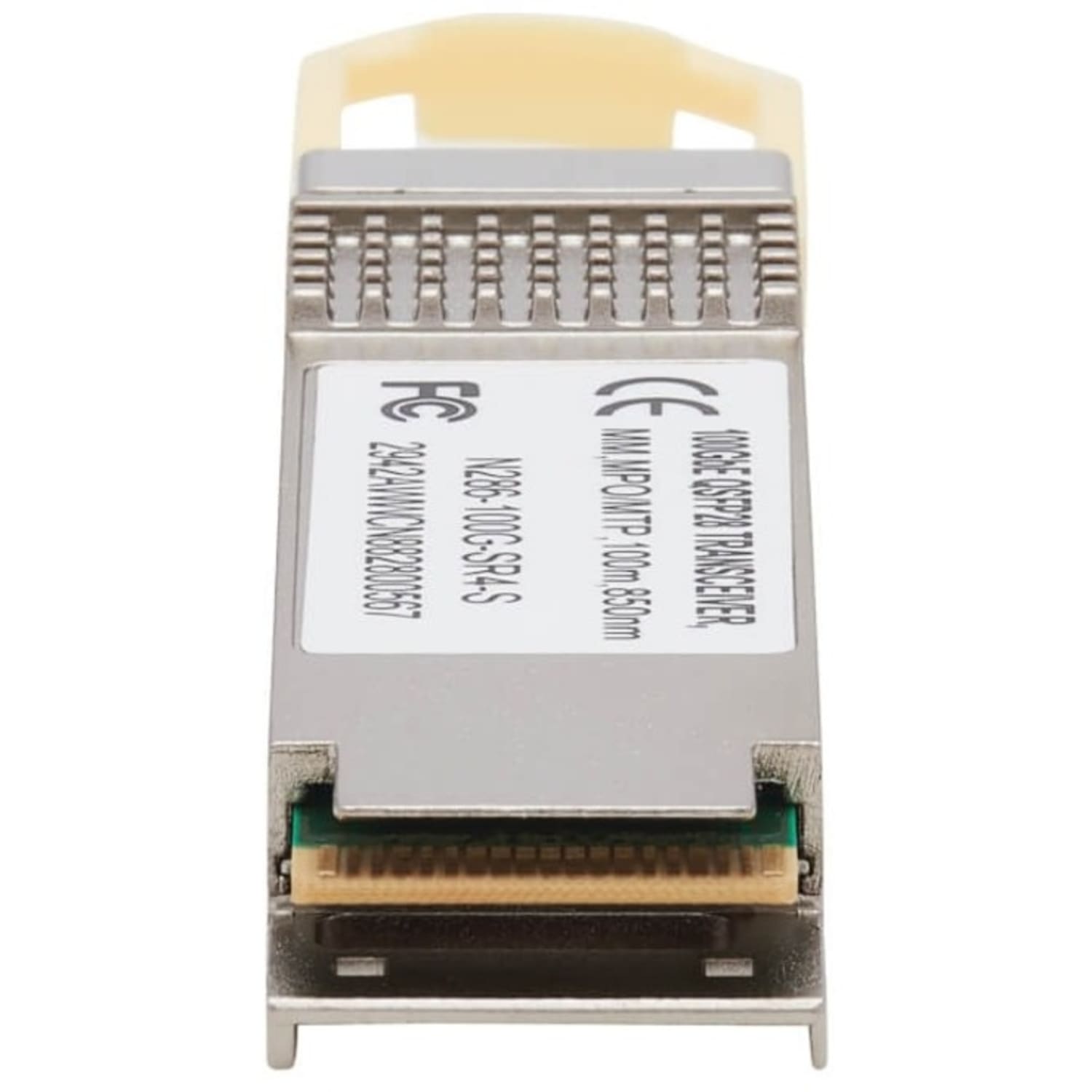 Tripp Lite Cisco-Compatible QSFP-100G-SR4-S QSFP28 Transceiver - 100GBase-SR4, Multimode MTP/MPO, 850 nm, 100 m - N286100GSR4S - Image 5