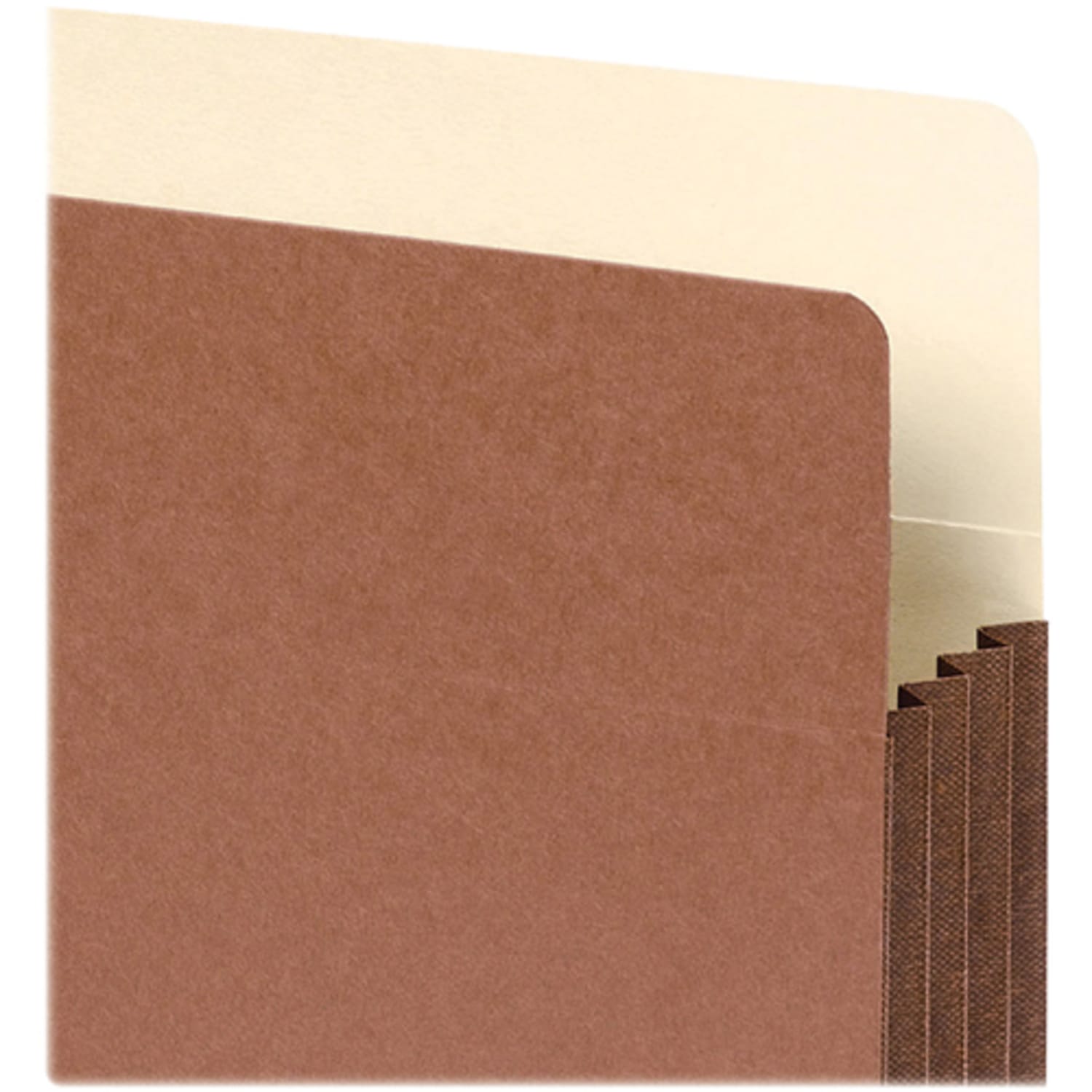 Smead Easy-Access Top-Tab Tyvek File Pockets, Letter Size, 3 1/2in Expansion, 30% Recycled, Redrope, Box Of 10 - Image 5