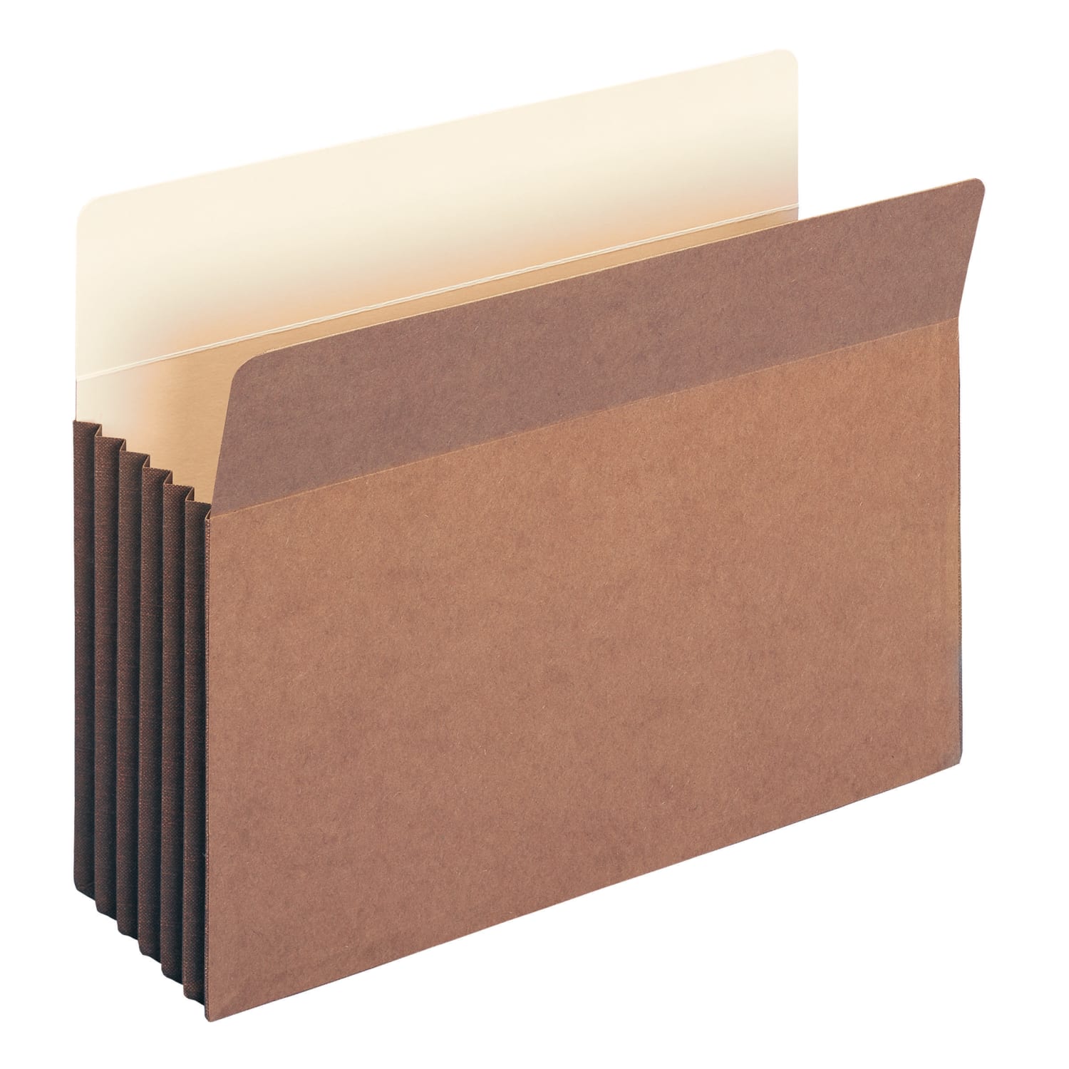 Smead Easy-Access Top-Tab Tyvek File Pockets, Letter Size, 5 1/4in Expansion, 30% Recycled, Redrope, Box Of 10 - Image 3