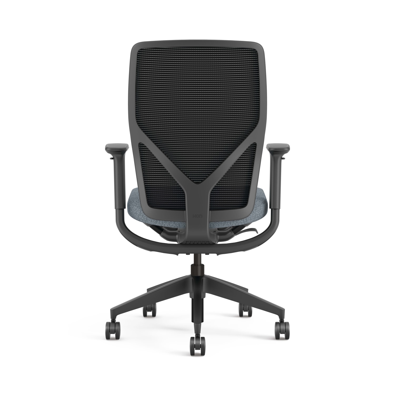 HON Flexion Ergonomic Fabric/Mesh Mid-Back Task Chair, Basalt/Black - Image 3