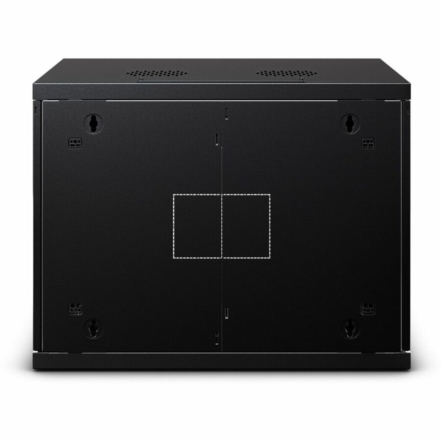 CyberPower CR9U61003 Wall Mount Enclosure - For Switch, Patch Panel - 9U Rack Height - Wall Mountable - Black - Metal - 132.28 lb Static/Stationary Weight Capacity - Image 5