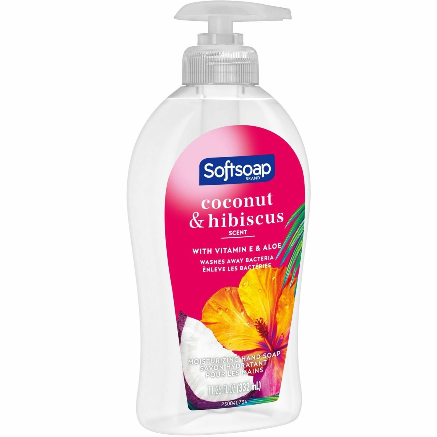 Softsoap Liquid Hand Soap, Coconut And Hibiscus Scent, 11.3  Oz - Image 3