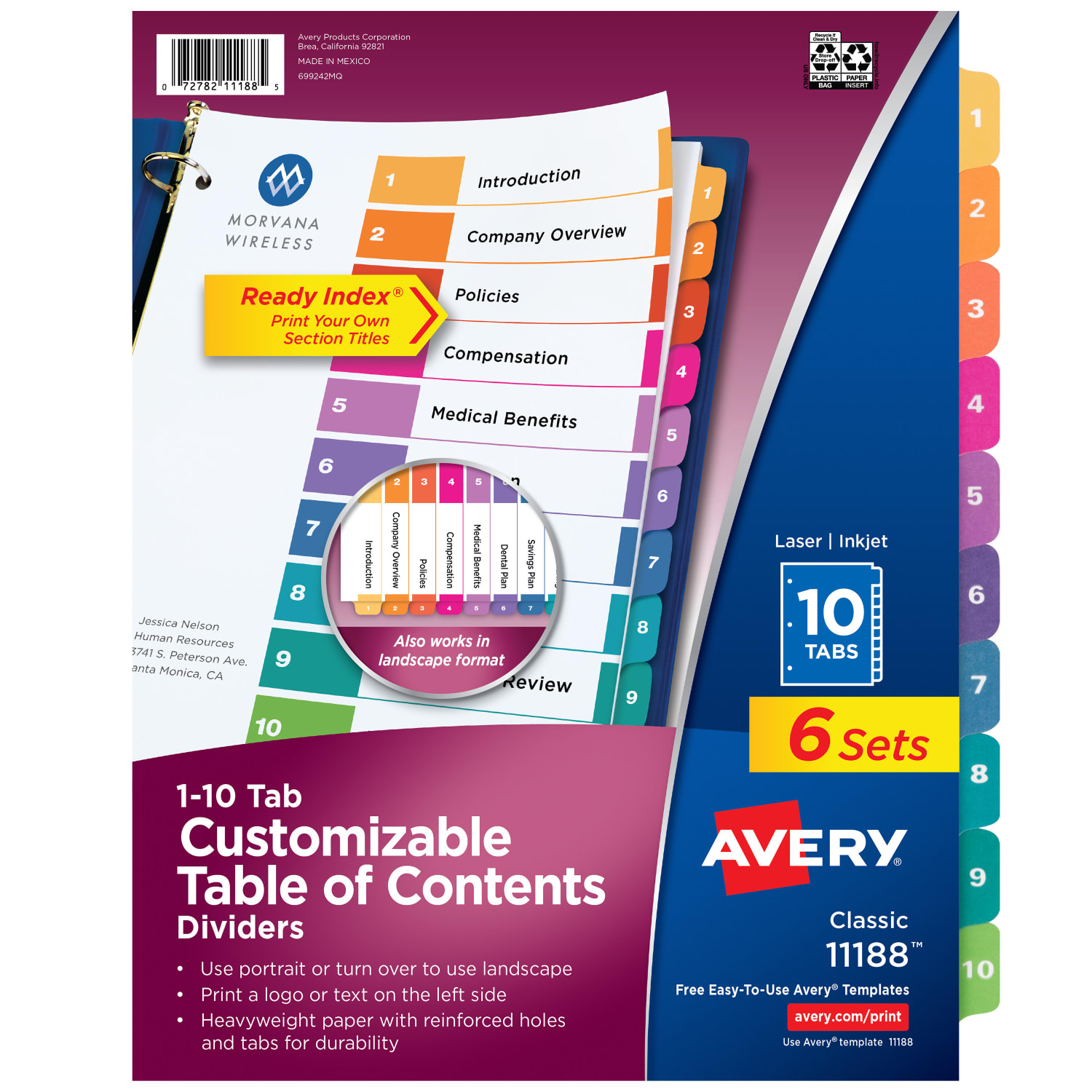 60 Dividers