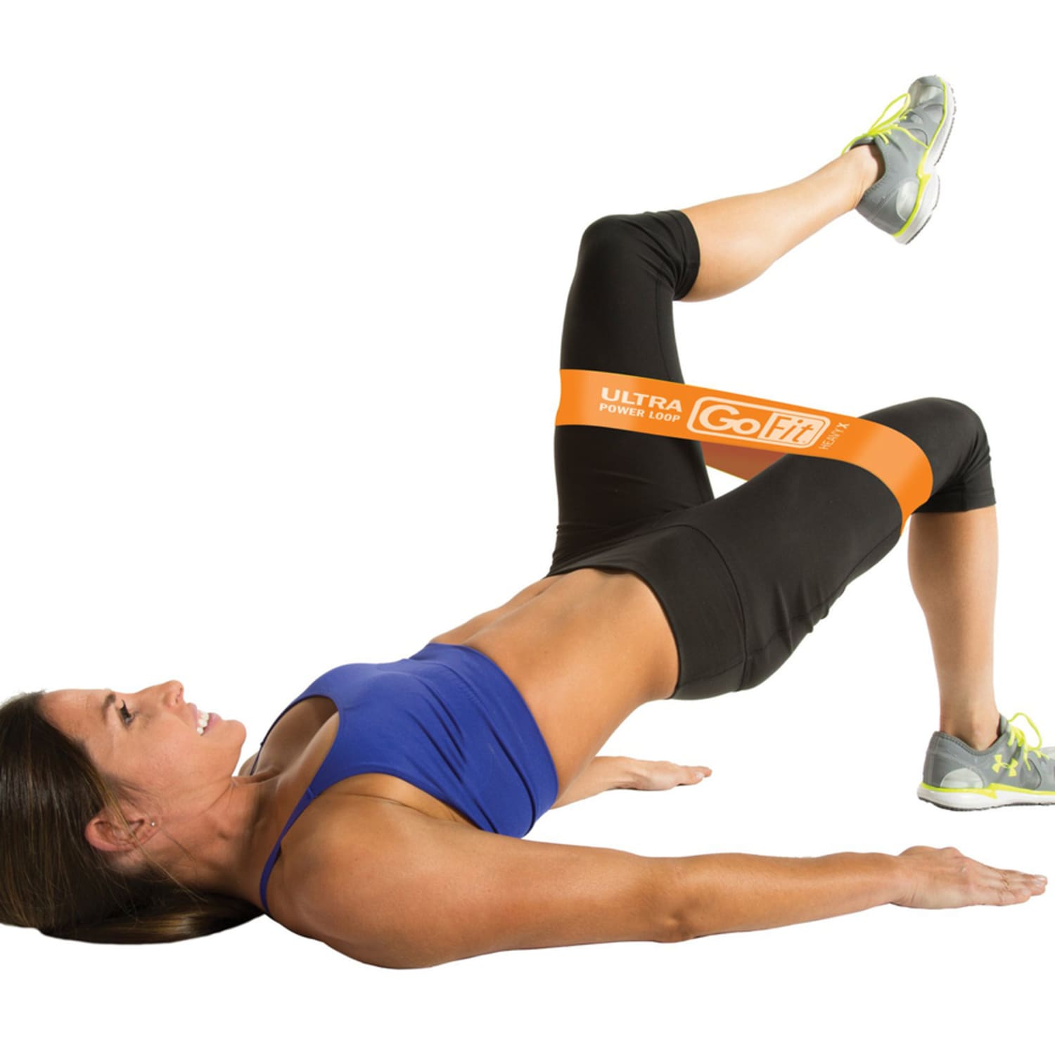 GoFit Ultra Power Loops - Teal, Orange, Black - Image 5