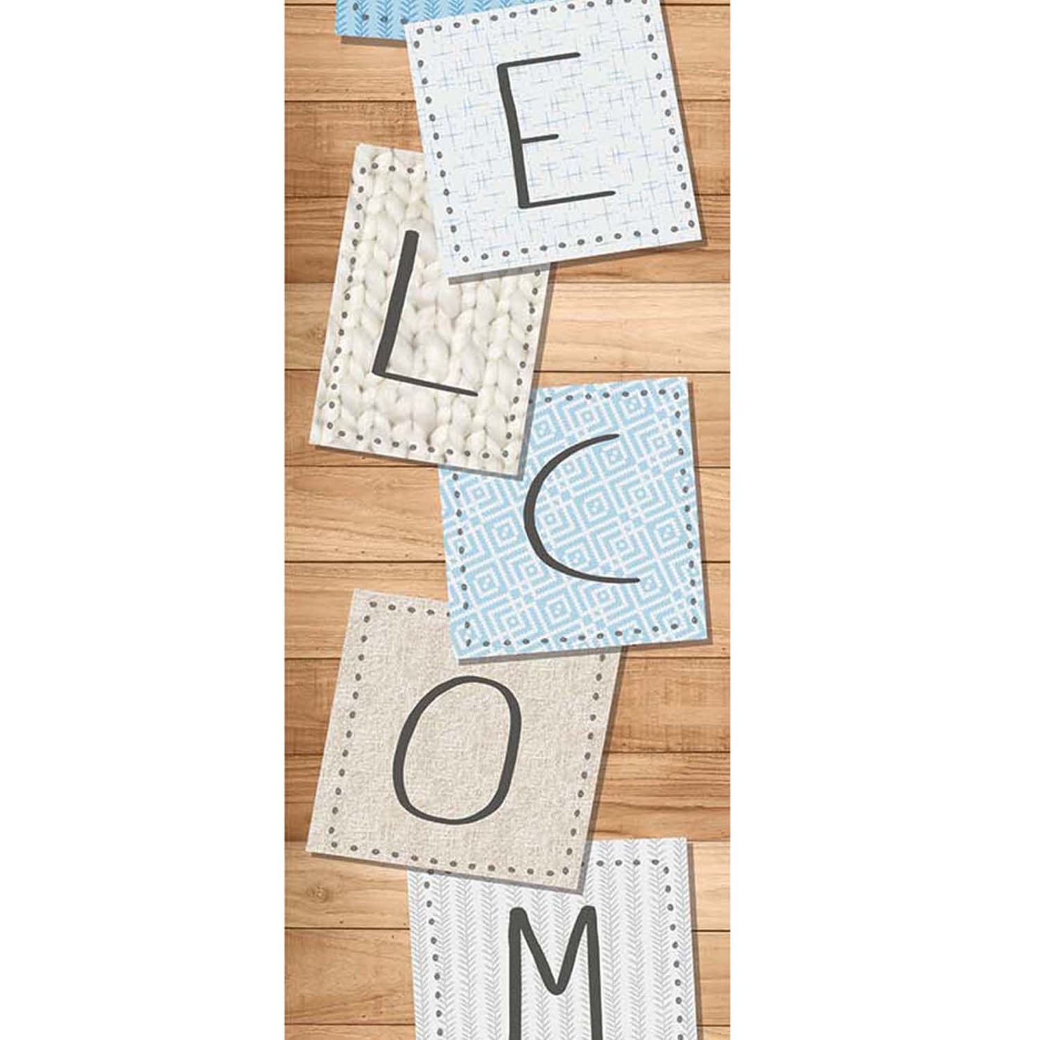 Eureka Welcome Vertical Banners, 12in x 45in, A Close-Knit Class, Bundle Of 6 Banners - Image 4