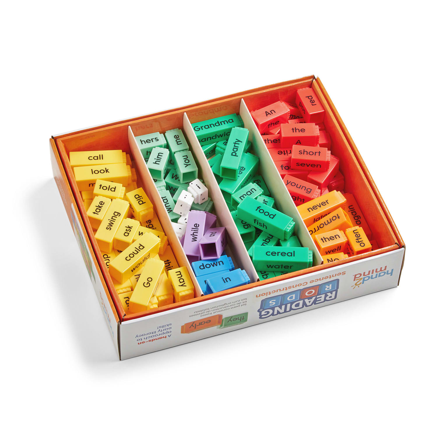 Hand2Mind Reading Rods Sentence Construction Set - Image 5