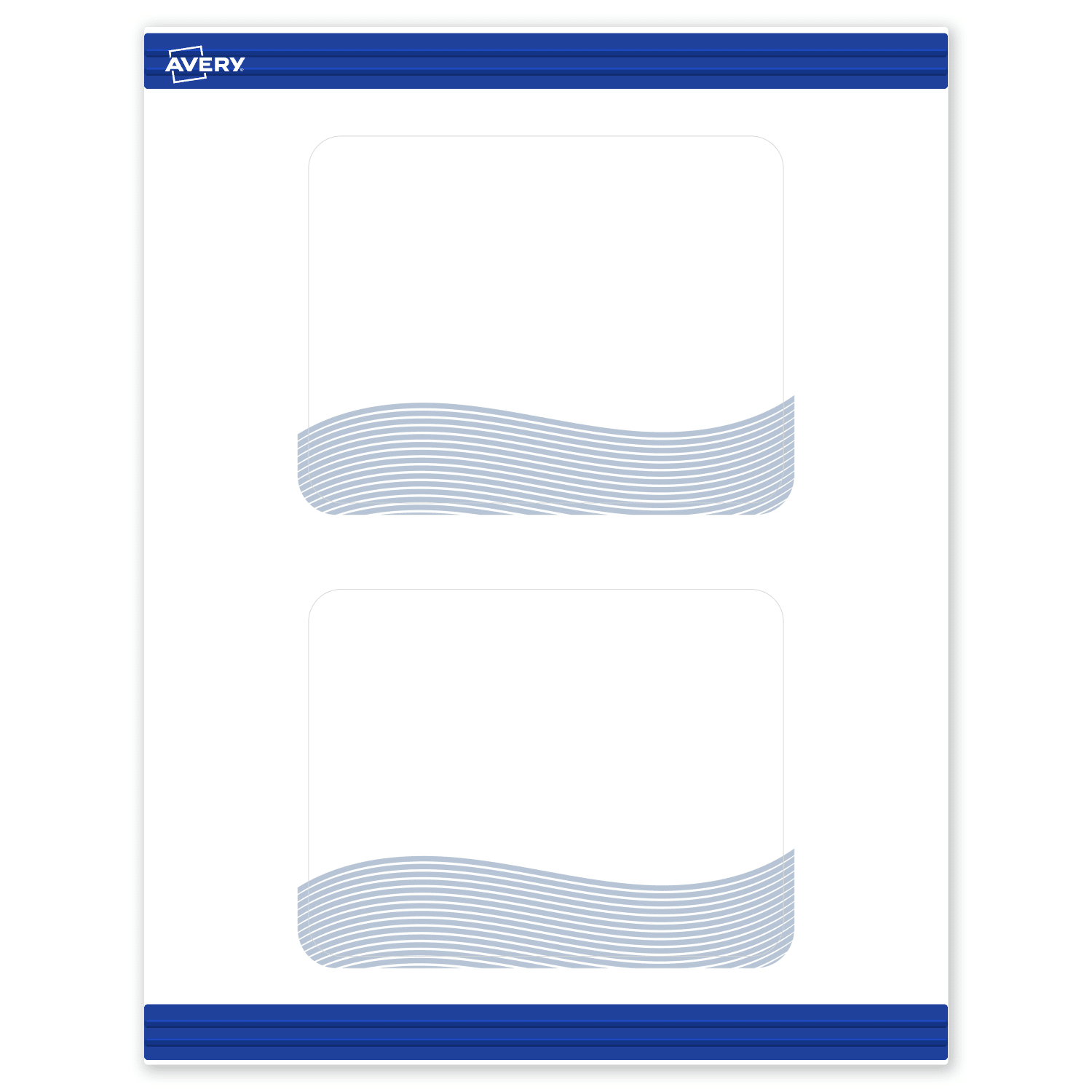 Avery Printable Postcards With Sure Feed Technology, 4-1/4in x 5-1/2in, Matte White With Colorful Design, Pack Of 20 - Image 3