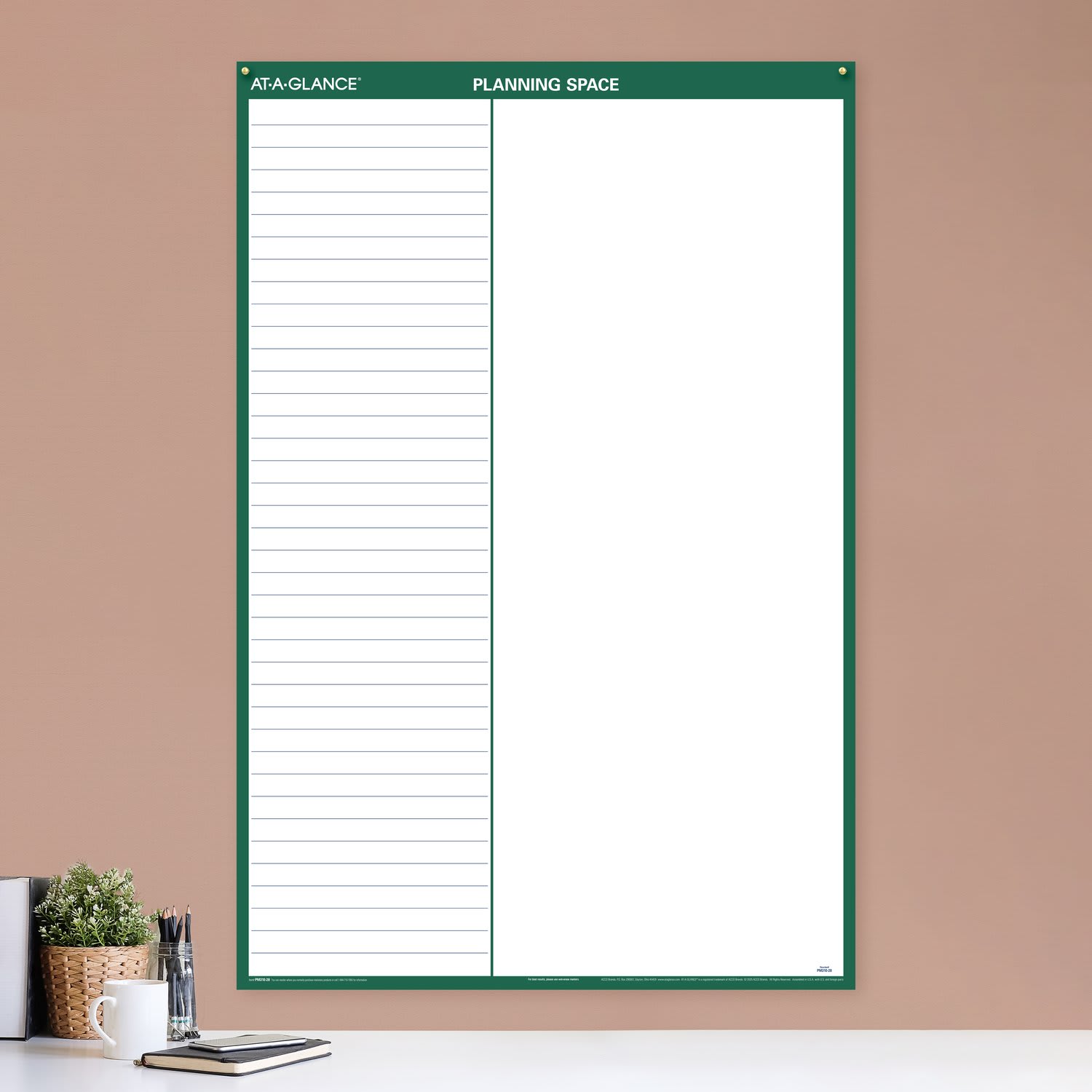 AT-A-GLANCE 2027 Vertical Reversible Erasable Yearly Wall Calendar, Extra Large, 32in x 48in - Image 3