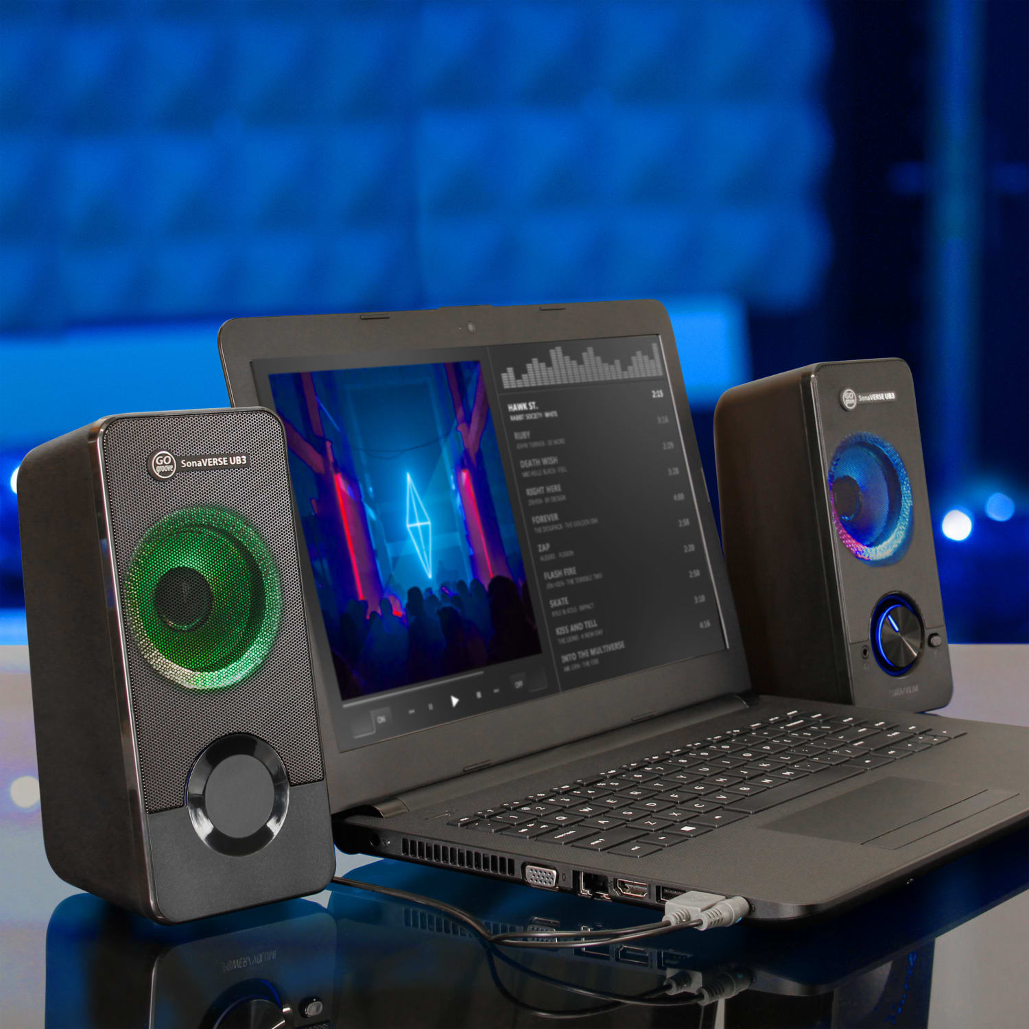 GOgroove SonaVERSE UB3 2.0 Speaker System - USB - Image 3