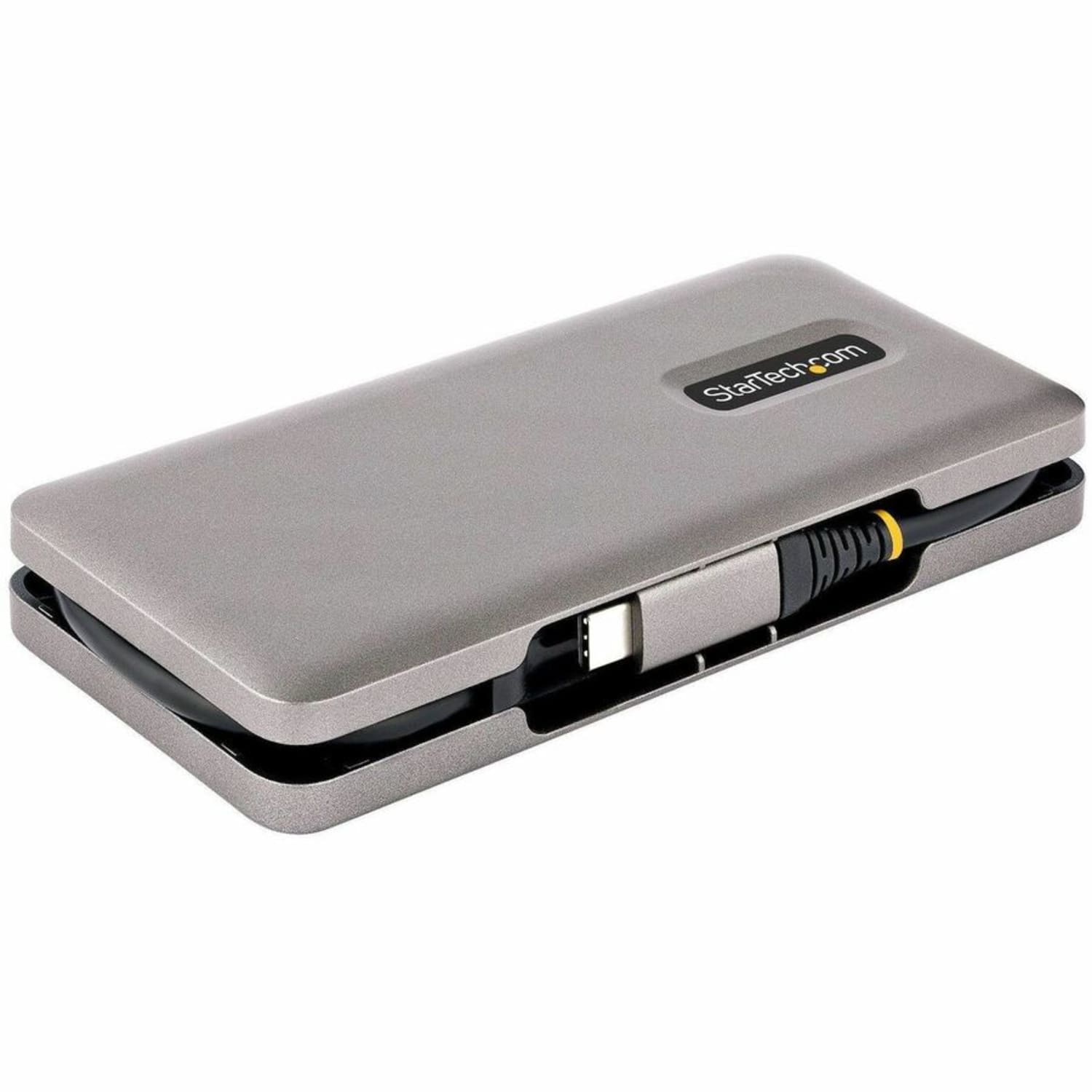 StarTech.com 4-Port USB-C Hub, USB 3.1 10Gbps, 100W Power Delivery Pass-Through, 9.8in (25cm) Cable, Portable USB Expansion Hub - Image 4