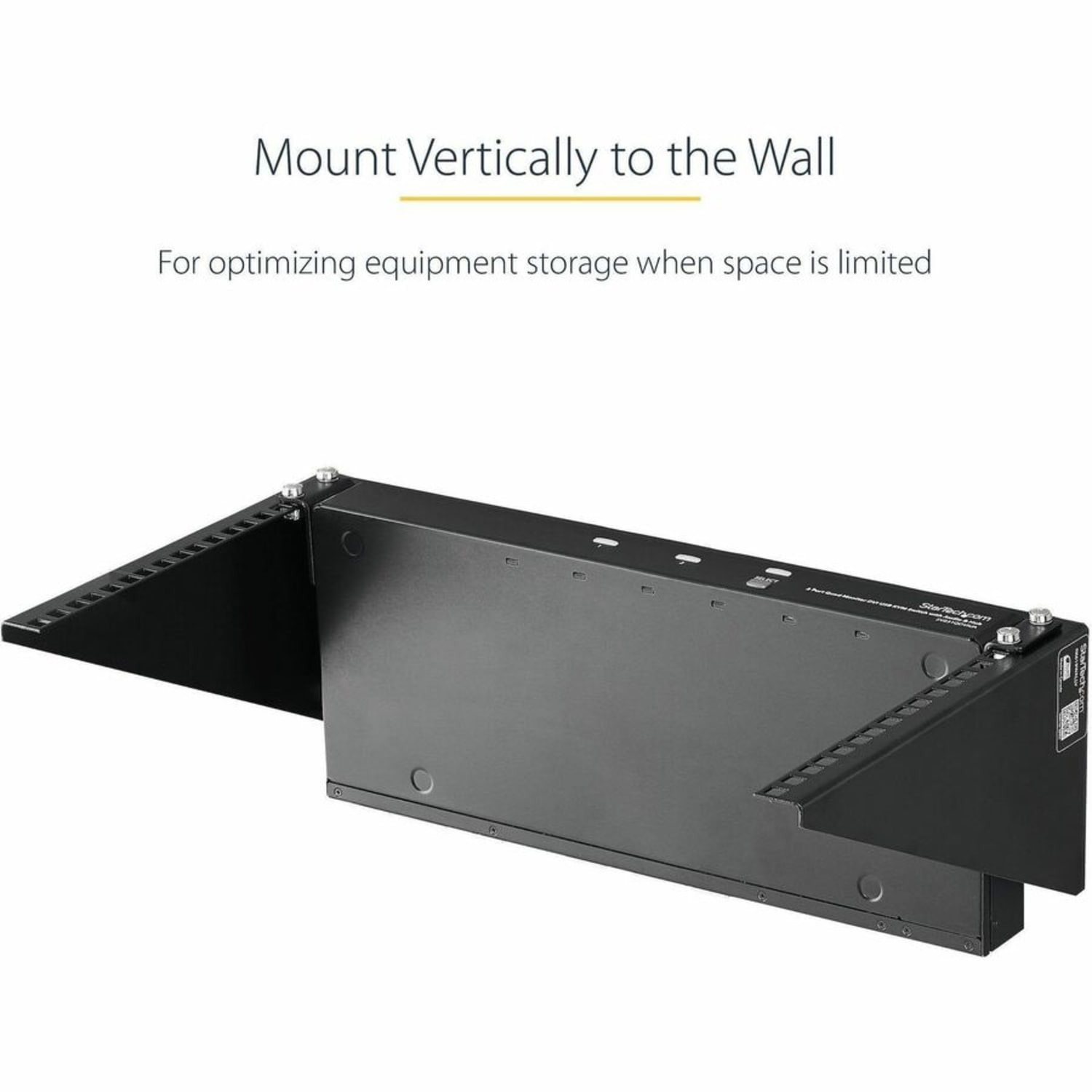 StarTech.com 6U 19-Inch Steel Vertical Rack and Wallmountable Server Rack - Image 6