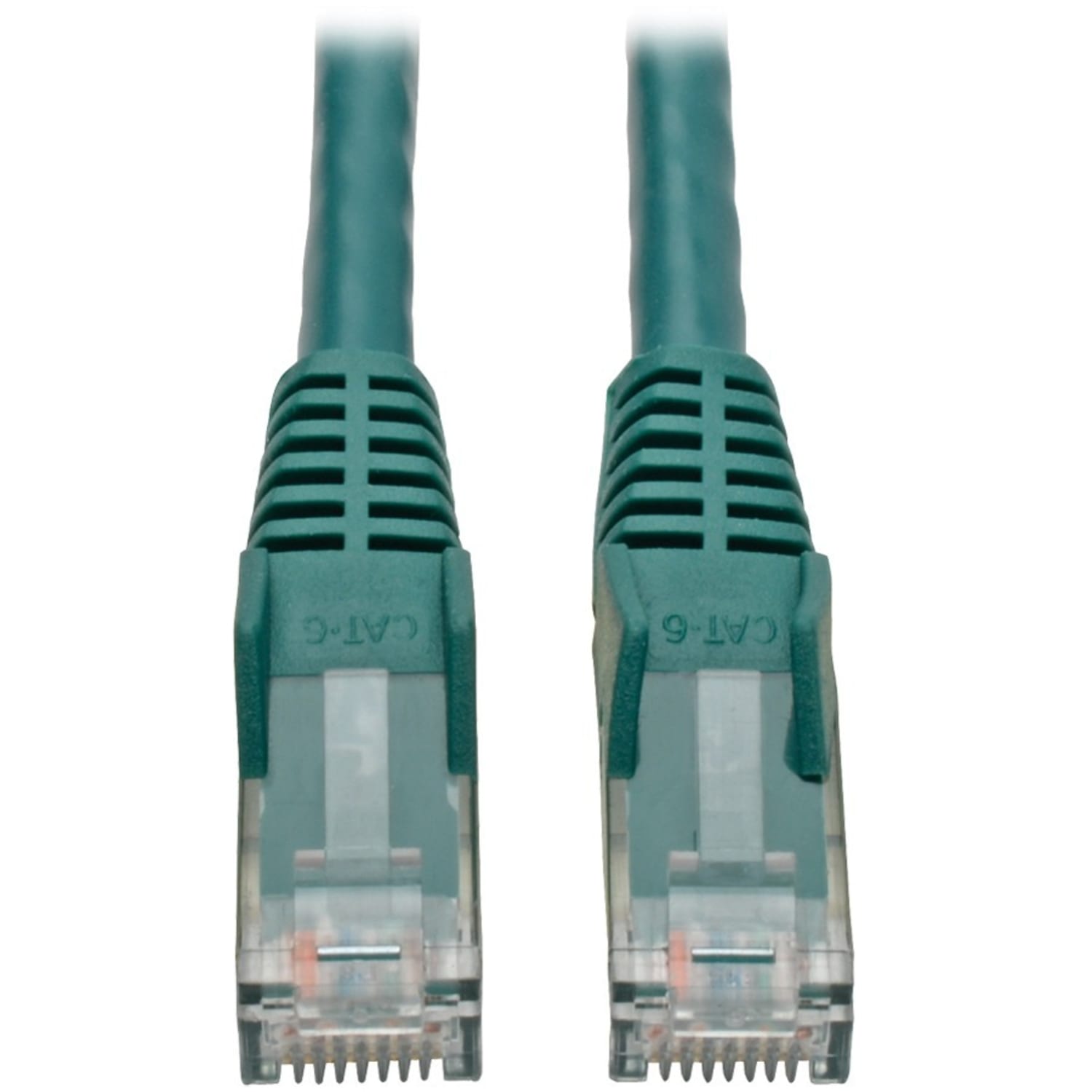 Tripp Lite Cat6 GbE Snagless Molded Patch Cable UTP Green RJ45 M/M 4ft 4ft - Category 6 - 128 MB/s - 3.94 ft - Green