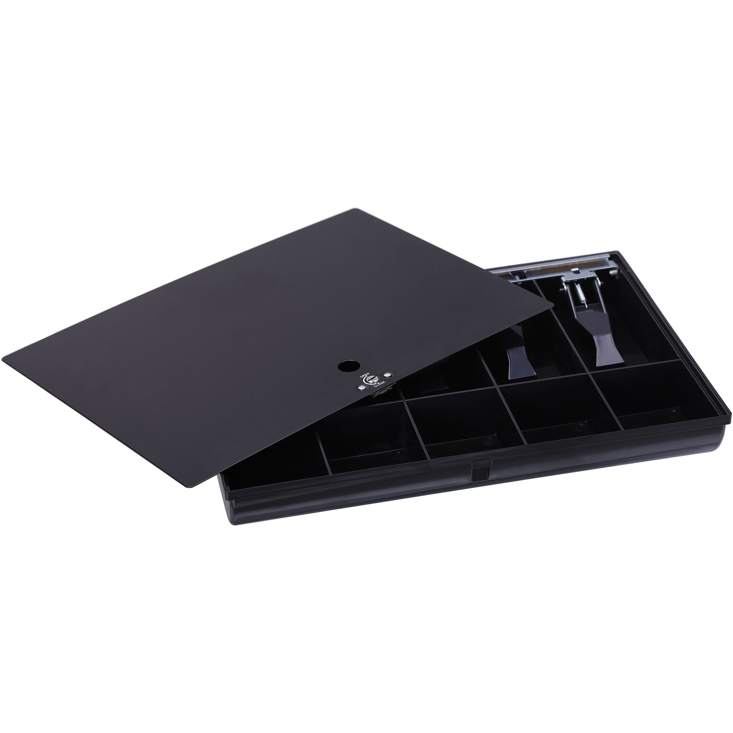 Sparco Money Tray With Locking Cover, 2.3in x 16in x 11in, Black - Image 3