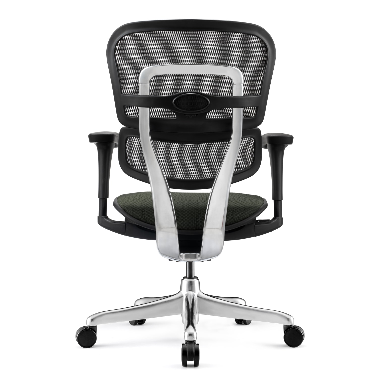 WorkPro 12000 V2 Series Ergonomic Mesh/Fabric High-Back Office Chair, Olive/Black, BIFMA Compliant - Image 7