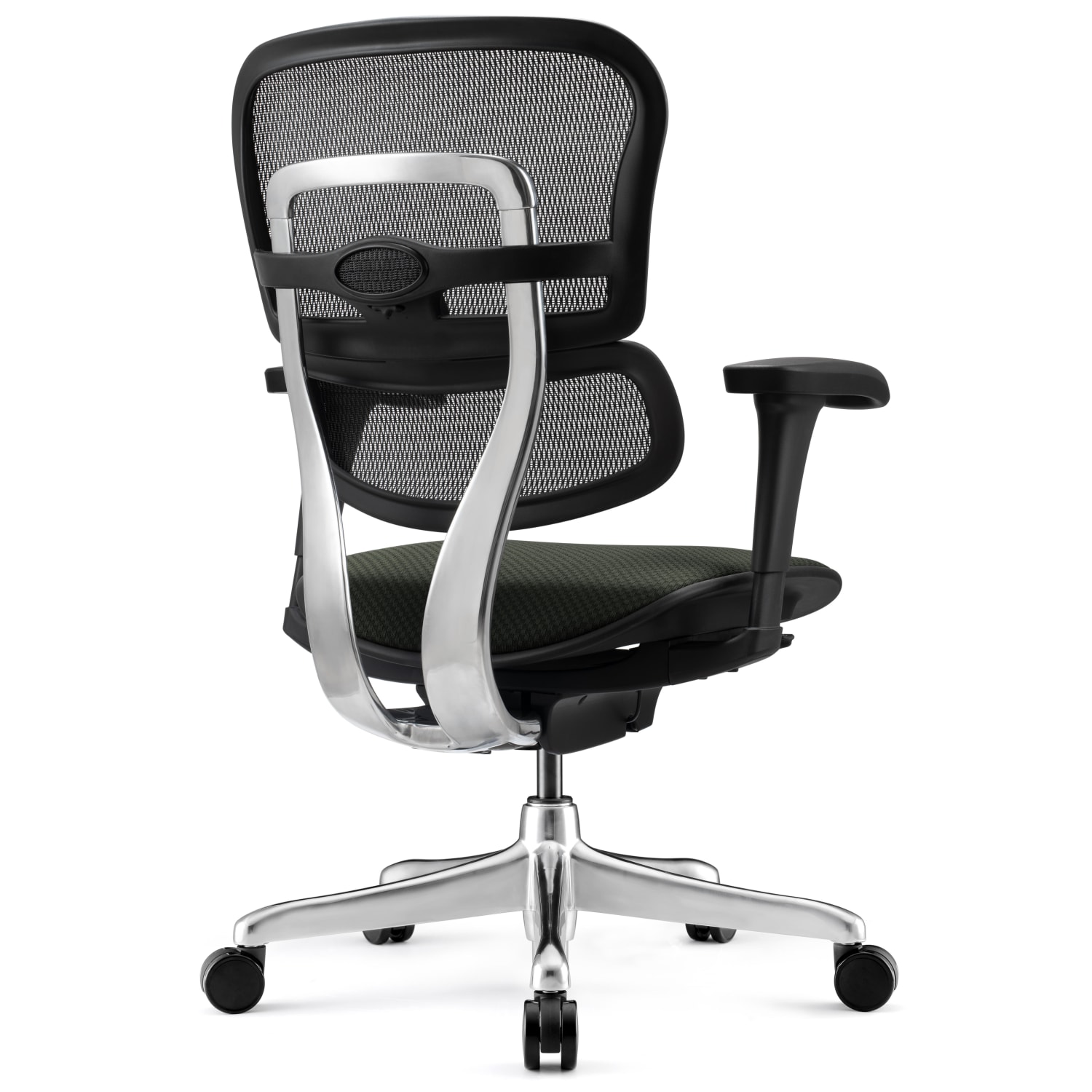 WorkPro 12000 V2 Series Ergonomic Mesh/Fabric High-Back Office Chair, Olive/Black, BIFMA Compliant - Image 9