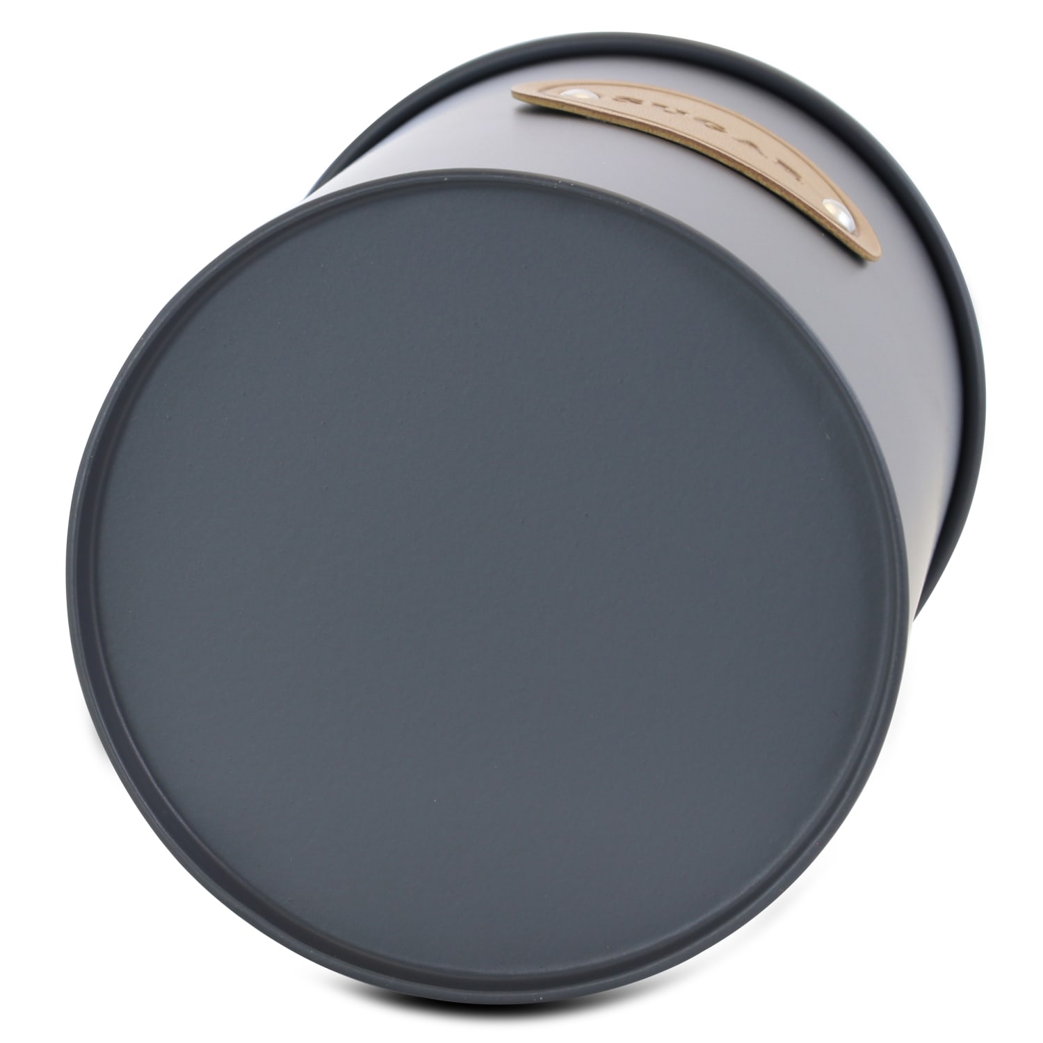 MegaChef 5-Piece Canister Set, Gray - Image 4