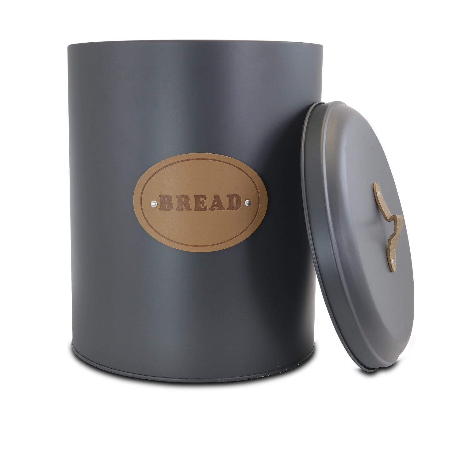 MegaChef 5-Piece Canister Set, Gray - Image 6