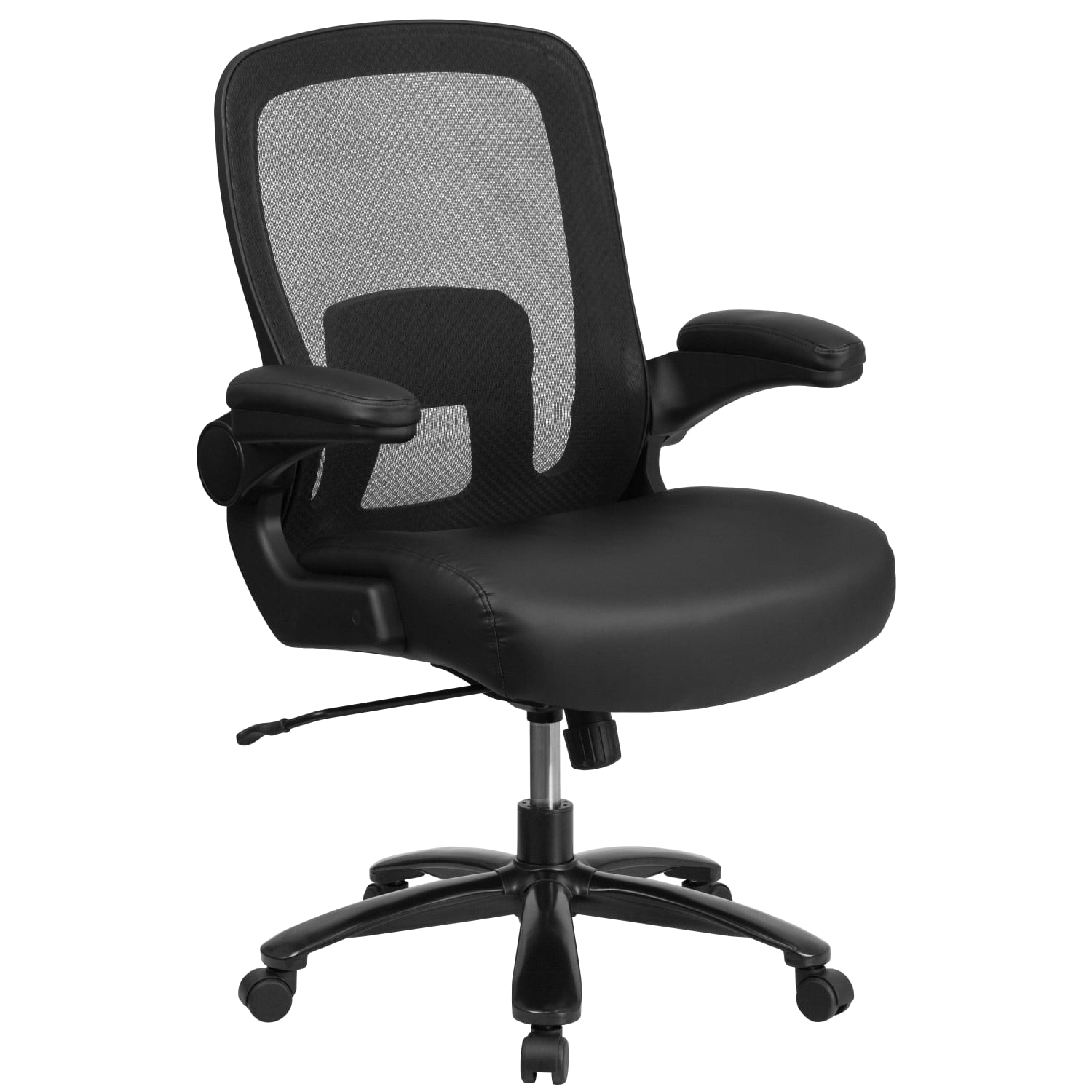 Flash Furniture Hercules Big And Tall High Back Ergonomic Office Chair Black PopularChairscom