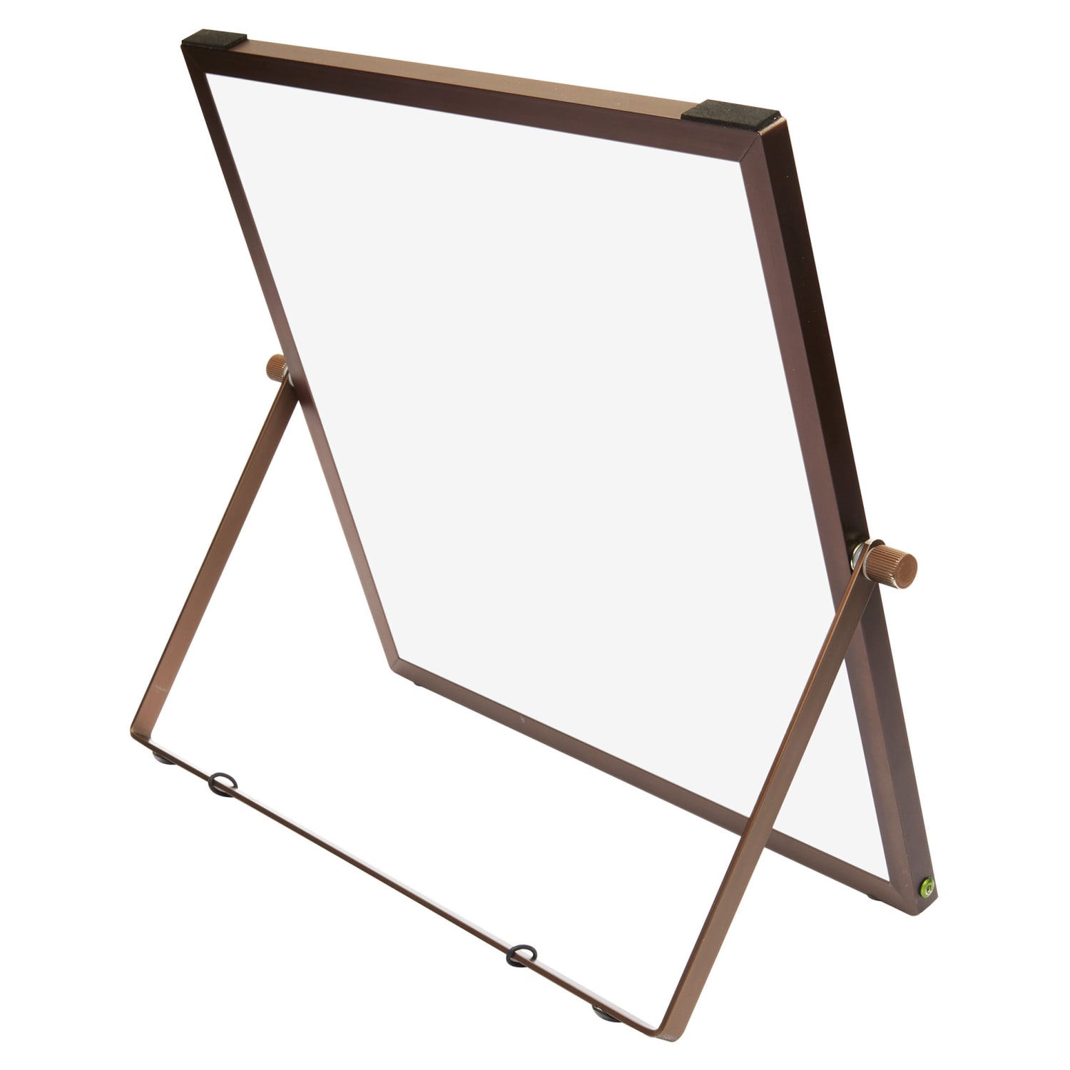 Office Depot Brand Magnetic Table-Top Dry-Erase Board, 10in x 10in, Dark Bronze Aluminum Frame - Image 4