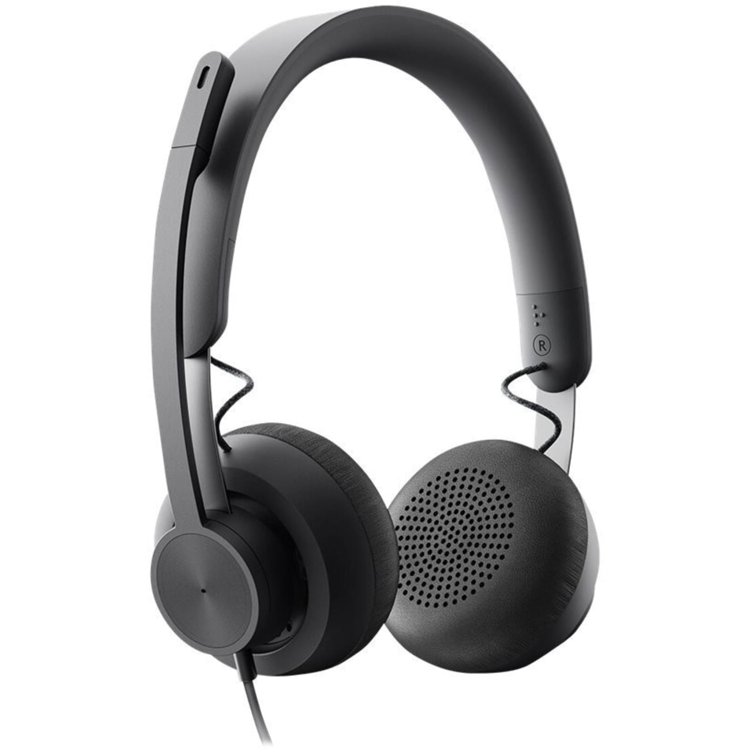 Logitech Zone Headset - Stereo - USB Type C - Wired - 32 Ohm - 20 Hz to 16 kHz - Over-the-head - Binaural - 981000871 - Image 4
