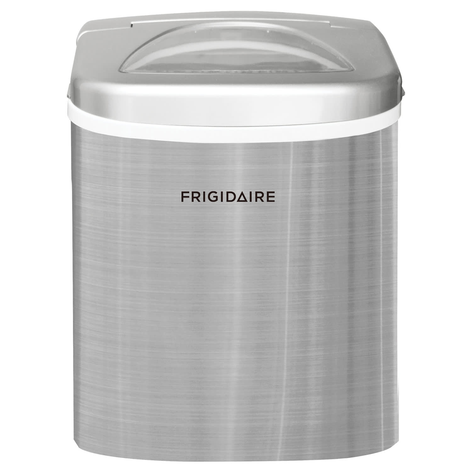 Frigidaire 26-Lb Stainless-Steel Countertop Ice Maker, Silver - Image 4