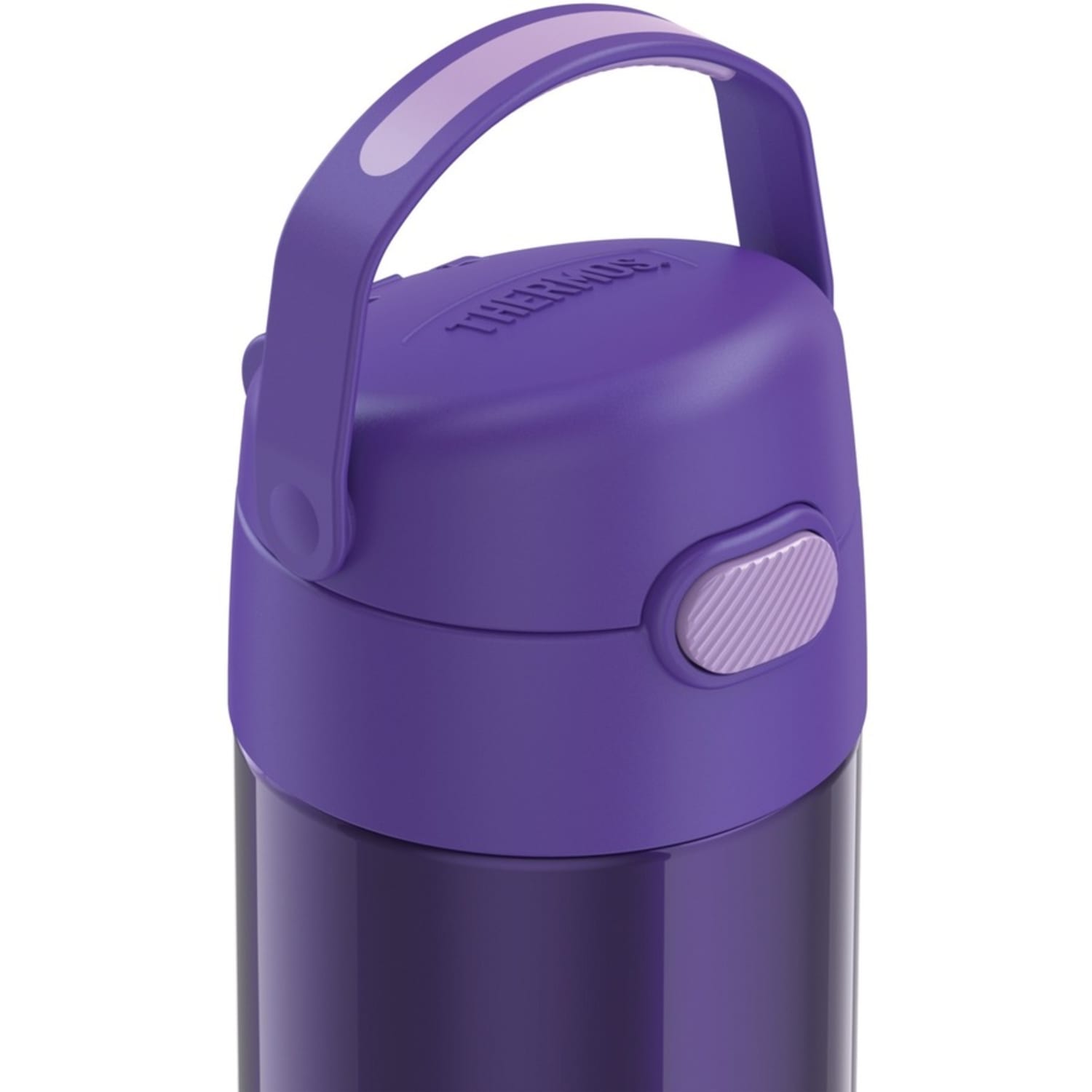 Thermos FUNtainer Water Bottle 12Oz - 12 fl oz - Purple - Stainless Steel, Silicone - Image 5