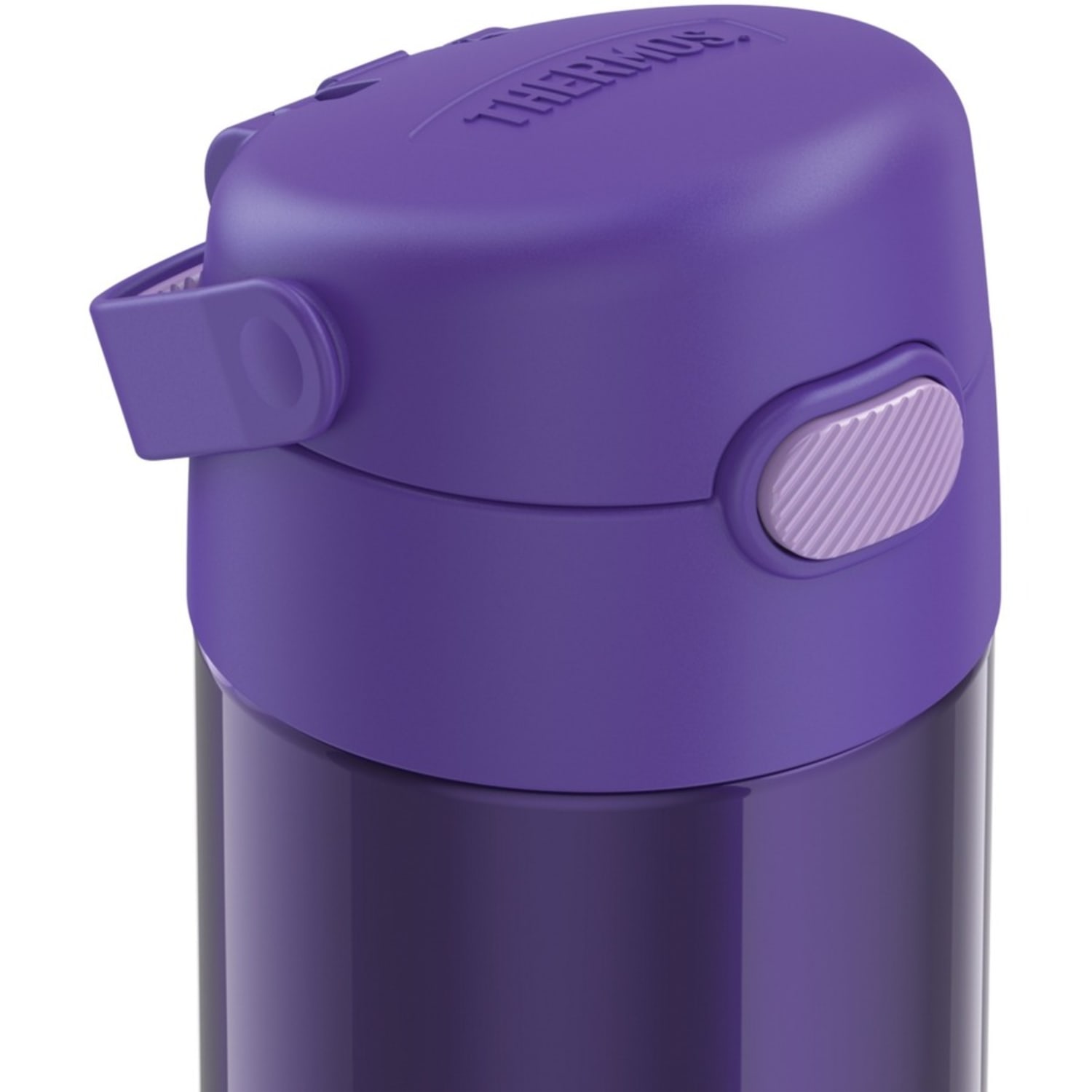 Thermos FUNtainer Water Bottle 12Oz - 12 fl oz - Purple - Stainless Steel, Silicone - Image 6