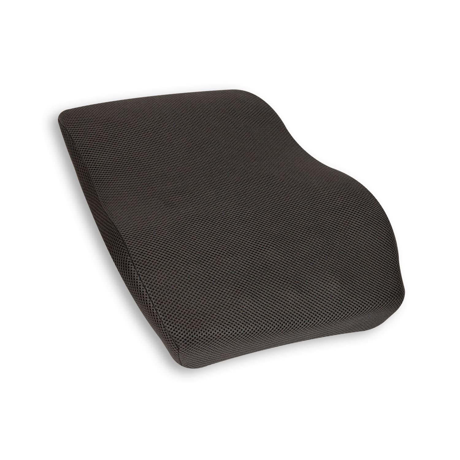 Mind Reader Lumber Support Cushion, 18-1/2inH x 5inW x 14-1/2inD, Gray