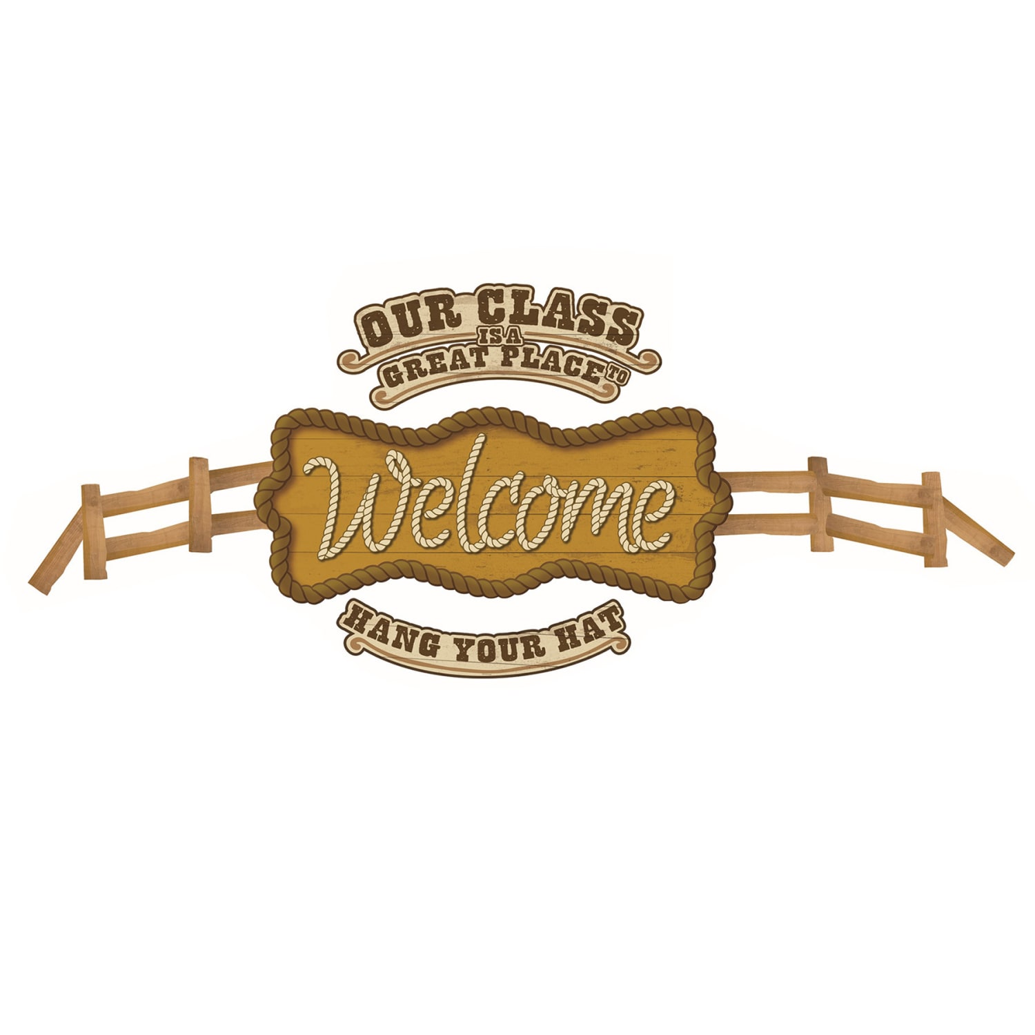 Eureka Wild Wild Classroom Welcome Bulletin Board Set, 69 Pieces - Image 4