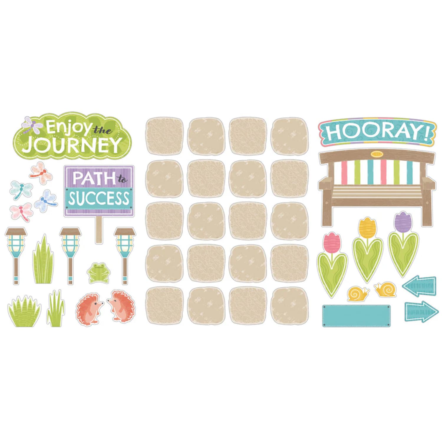 TREND Stepping Stones Learning Set, Bulletin Board Set - Image 3