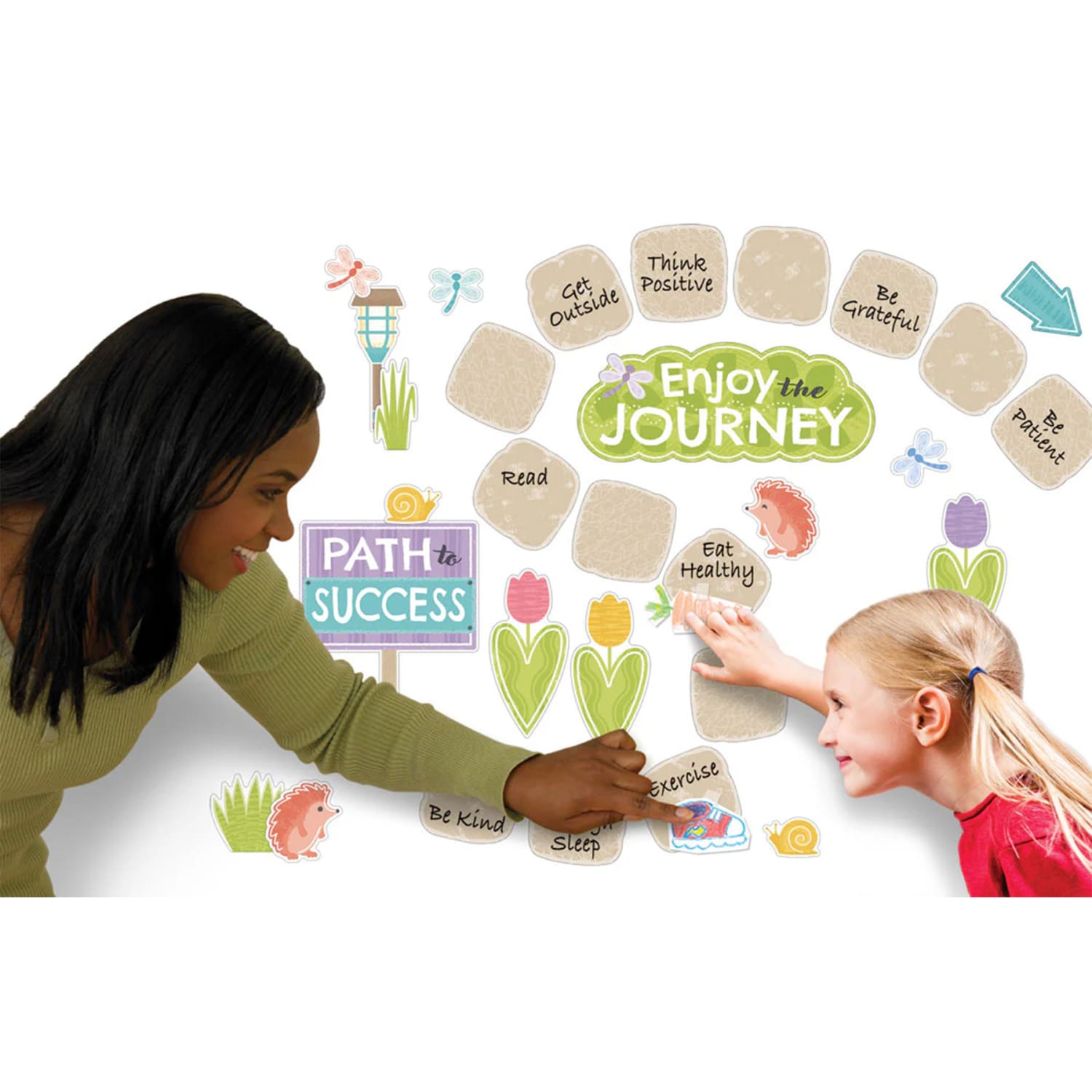 TREND Stepping Stones Learning Set, Bulletin Board Set - Image 4