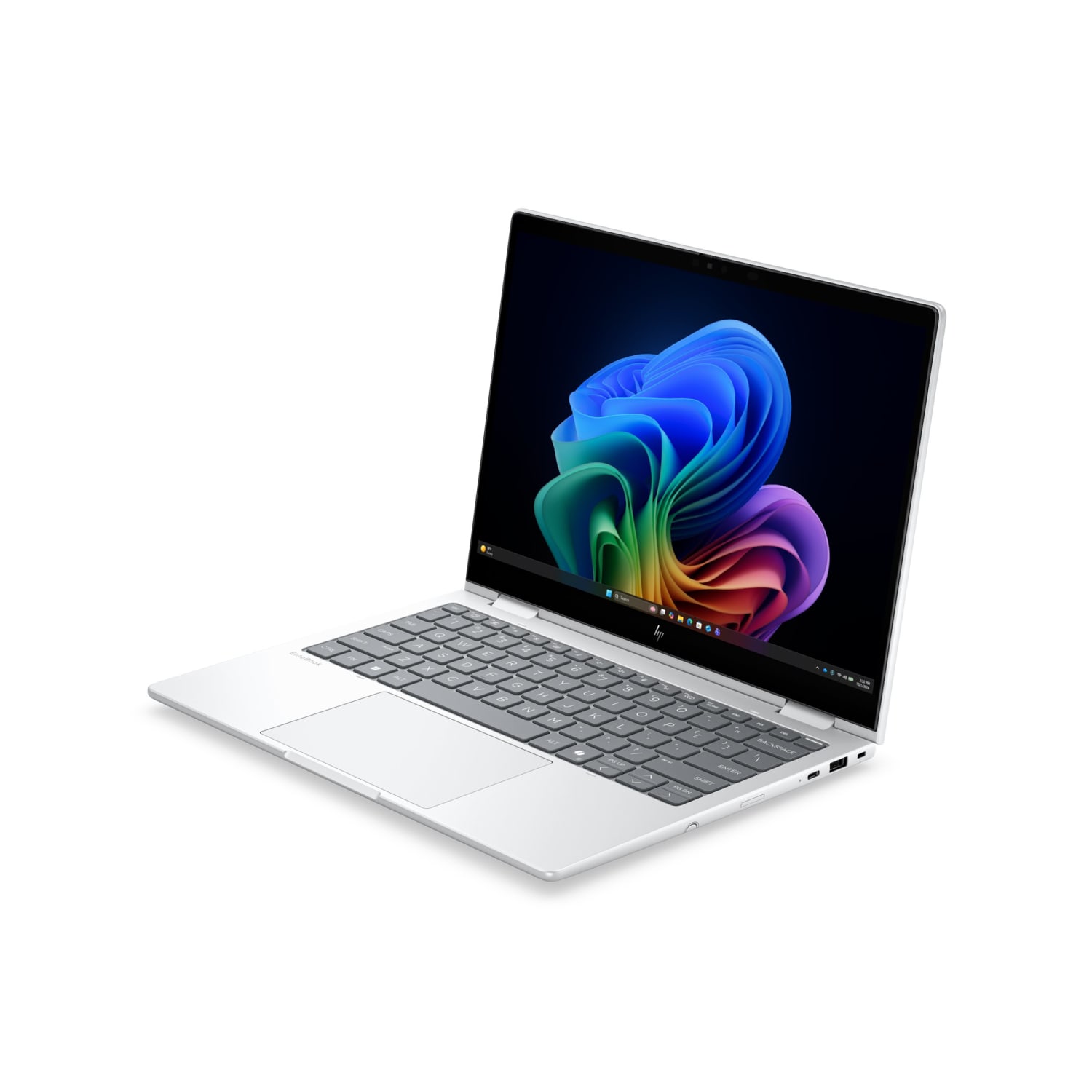 HP EliteBook 8 Flip G2i Notebook Next Gen AI Copilot+ PC, flip design, Intel Core Ultra 5, vPro, Win 11 Pro, Intel Graphics, 32 GB RAM, Glacier Silver - Image 4