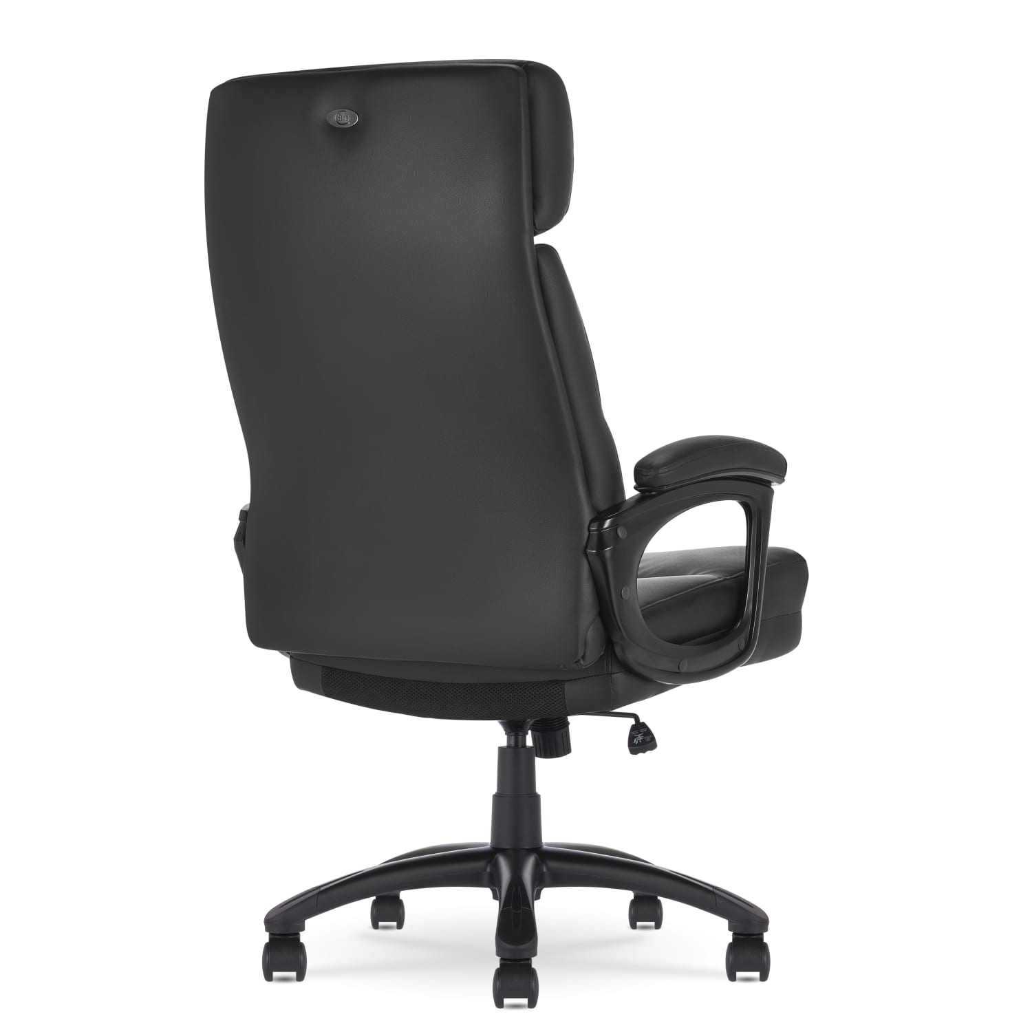 Serta Comfort Big & Tall Ergonomic Bonded Leather High-Back Executive Office Chair, Black - Image 5