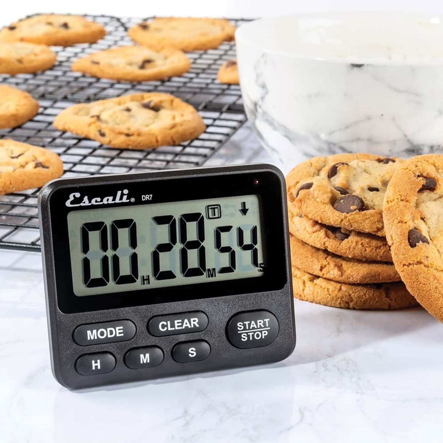 Escali Extra Loud 4-Day Wall-Mountable Digital Timer, Black - Image 6