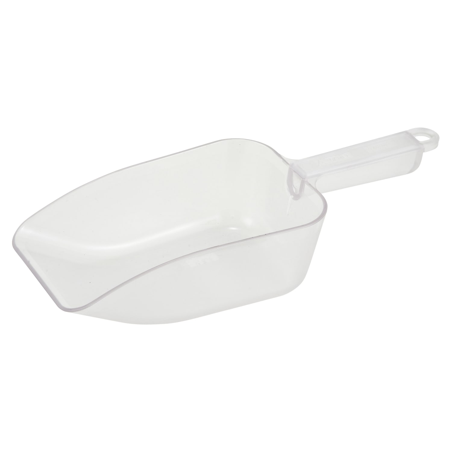 Winco Polycarbonate Scoop, 32 Oz, Clear