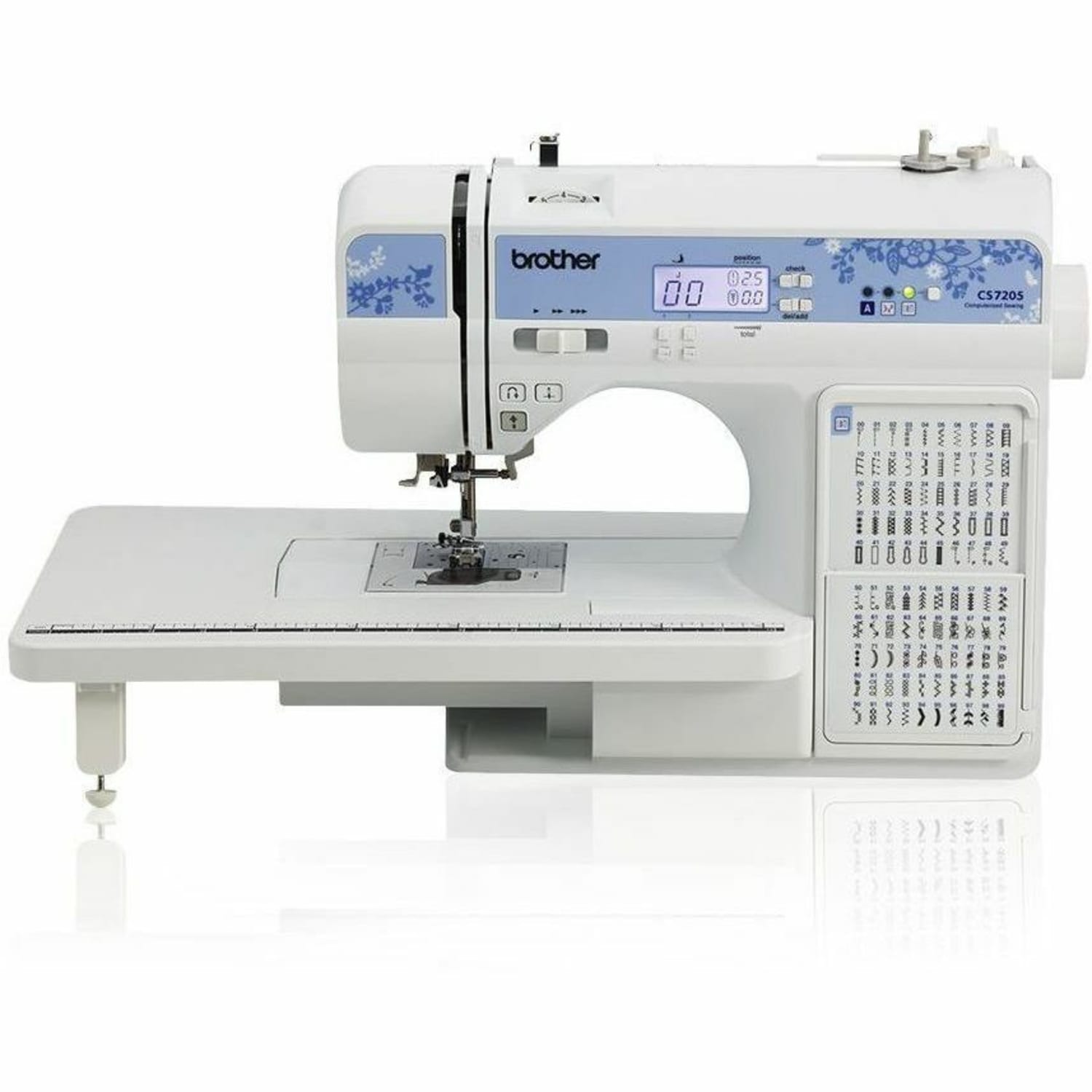 Brother CS7205 Computerized Sewing Machine - 205 Built-In Stitches - Automatic Threading - Sewing - Image 3