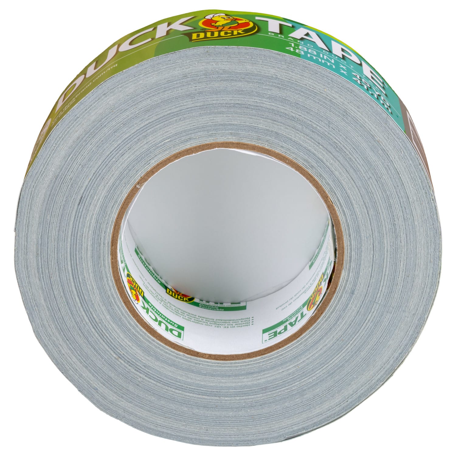 Duck Renewable Material Duck Tape - Silver, 1.88 in. x 20 yd. - Image 3
