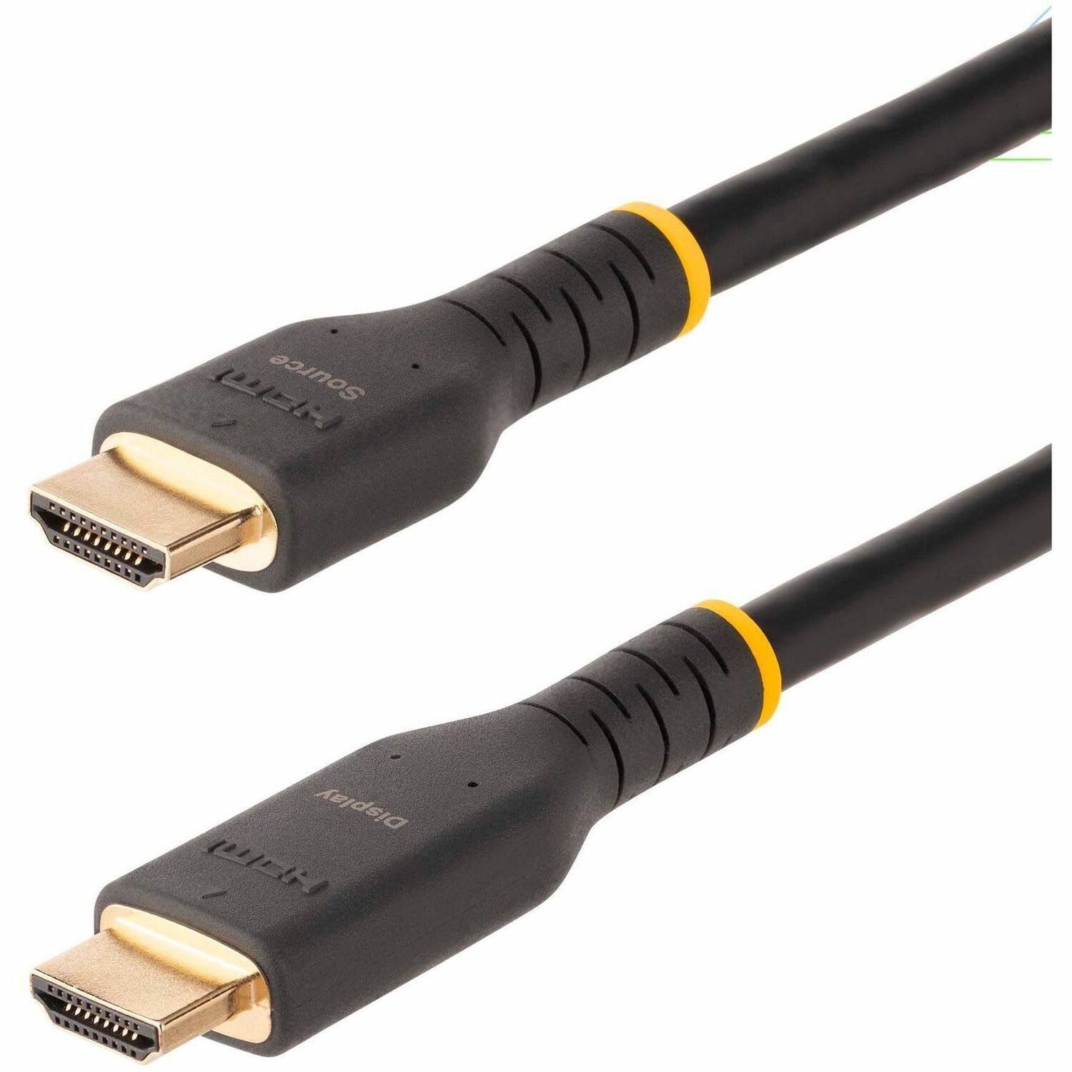 StarTech.com 7m (23ft) Active HDMI Cable, HDMI 2.0 4K 60Hz UHD, Rugged HDMI Cord w/ Aramid Fiber, Heav - RH2A7MHDMICABLE