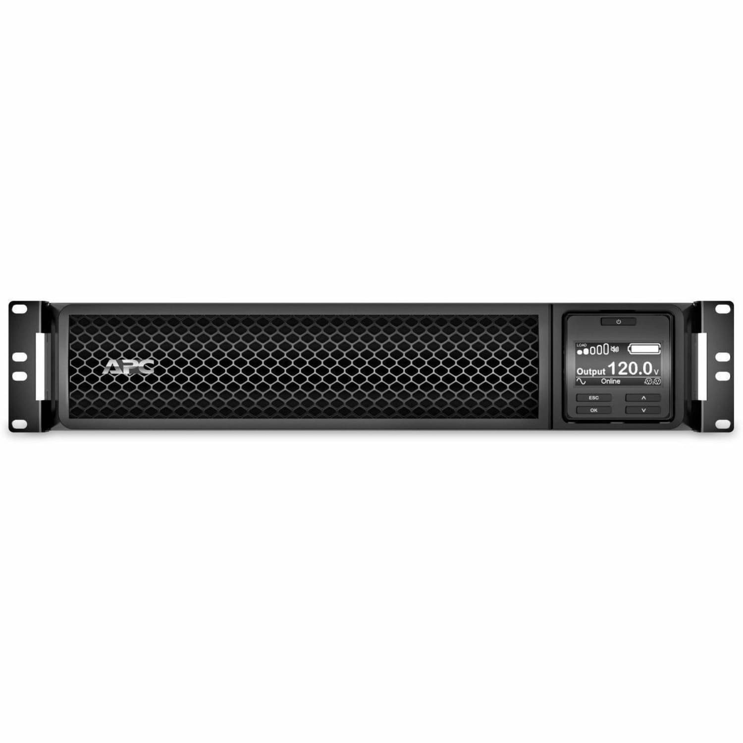 APC Smart-UPS SRT 1500VA, 120V, LCD, rackmount, 2U, 6x NEMA 5-15R outlets - 2U Rack-mountable - 3 Hour Recharge - SRT1500RMXLA - Image 3