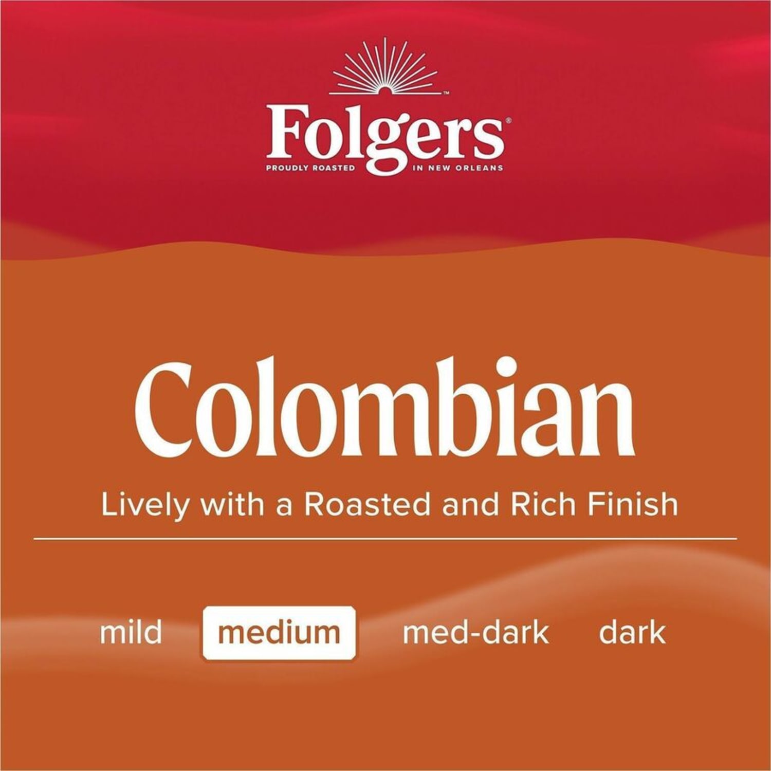Folgers Ground 100% Colombian Coffee - Medium - 22.6 oz Per Canister - Ground - Columbian, Arabica - 1 Each - Image 6