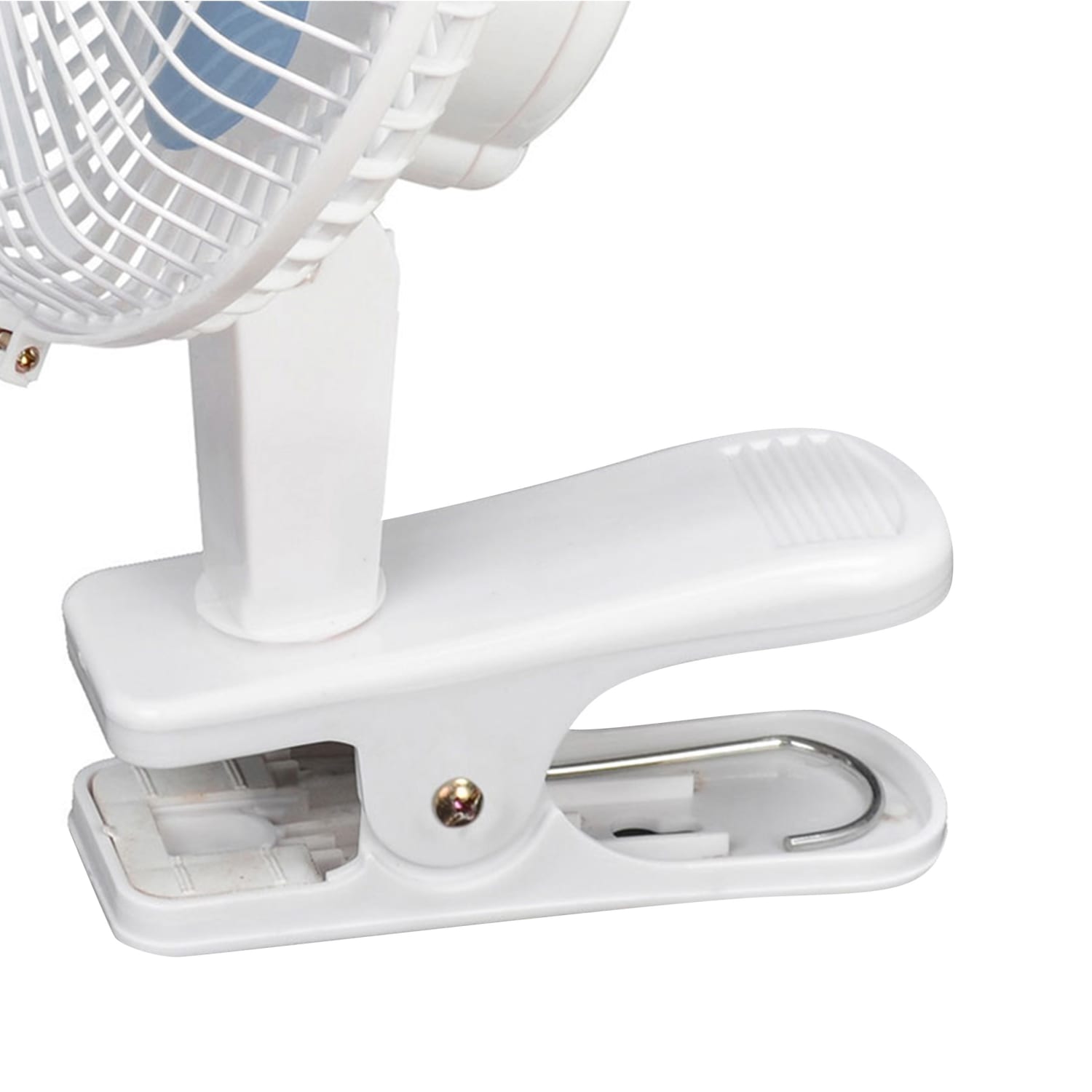 Optimus Kool Zone Mini Table Fan, 12inH x 6inW x 6inD, White - Image 5