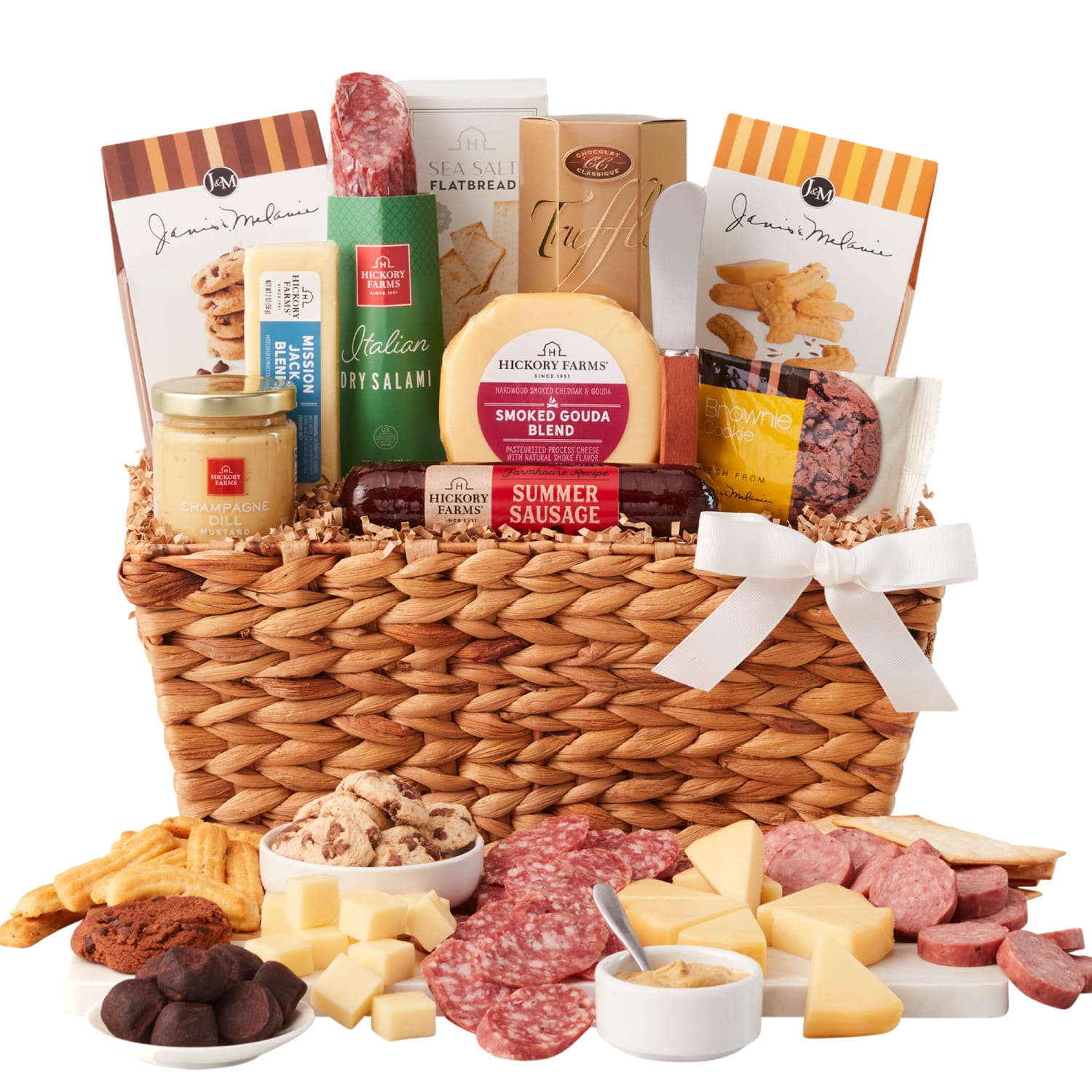 Hickory Farms - Gourmet Charcuterie Gift Basket - 11 items - Image 3