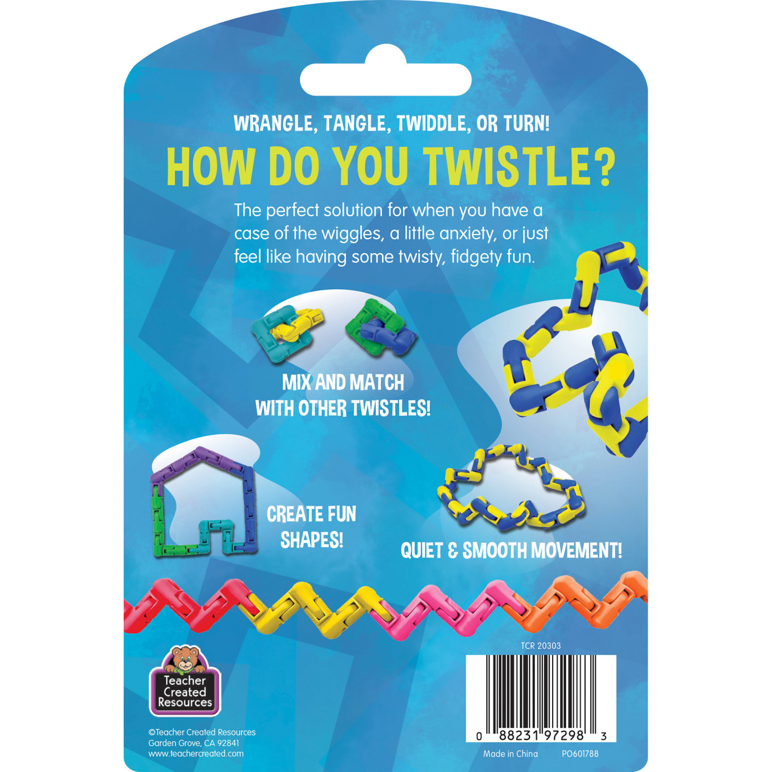 Teacher Created Resources Twistle Original, Blue & Yellow, Pack Of 3 - Image 5