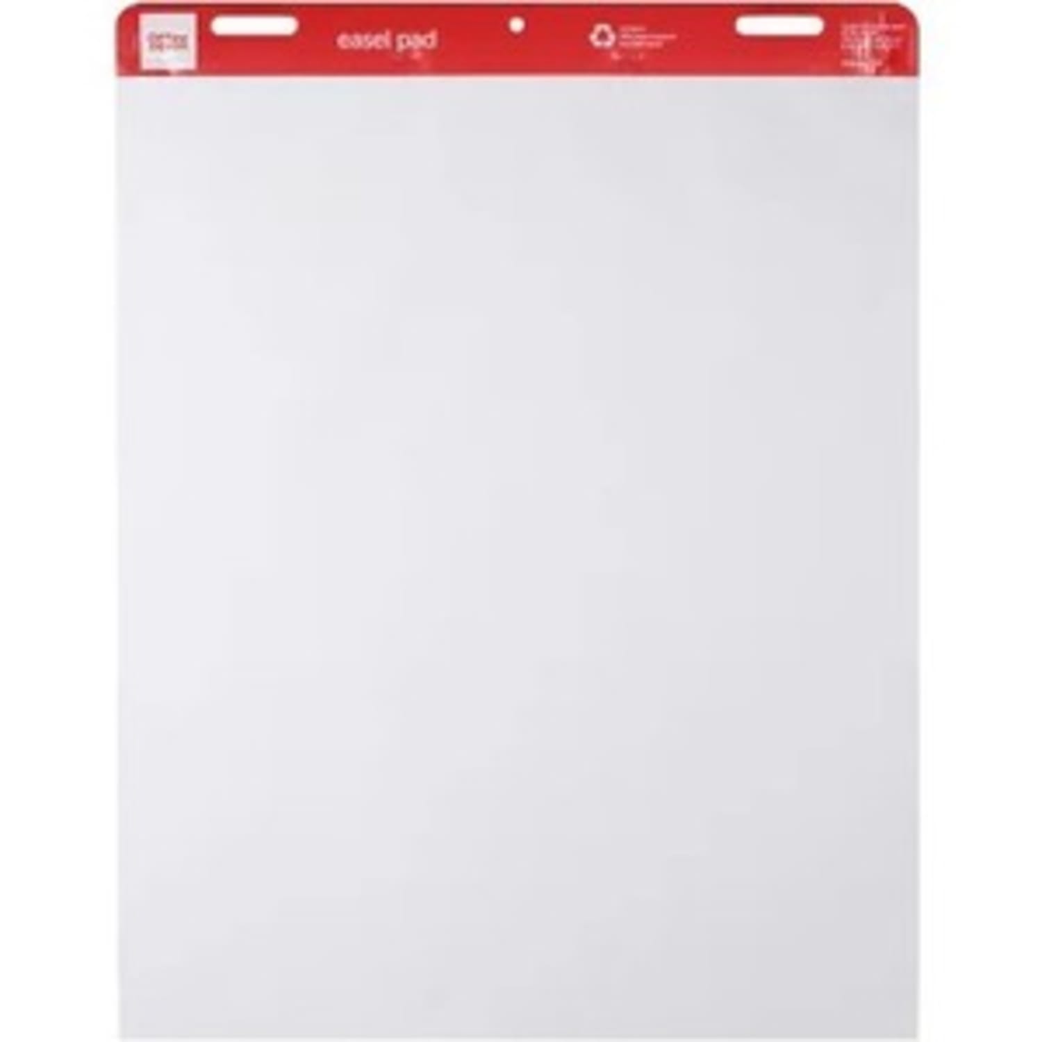 Office Depot Brand Easel Pads, 27in x 34in, 50 Sheets, 30% Recycled, White, Pack Of 2 - Image 4