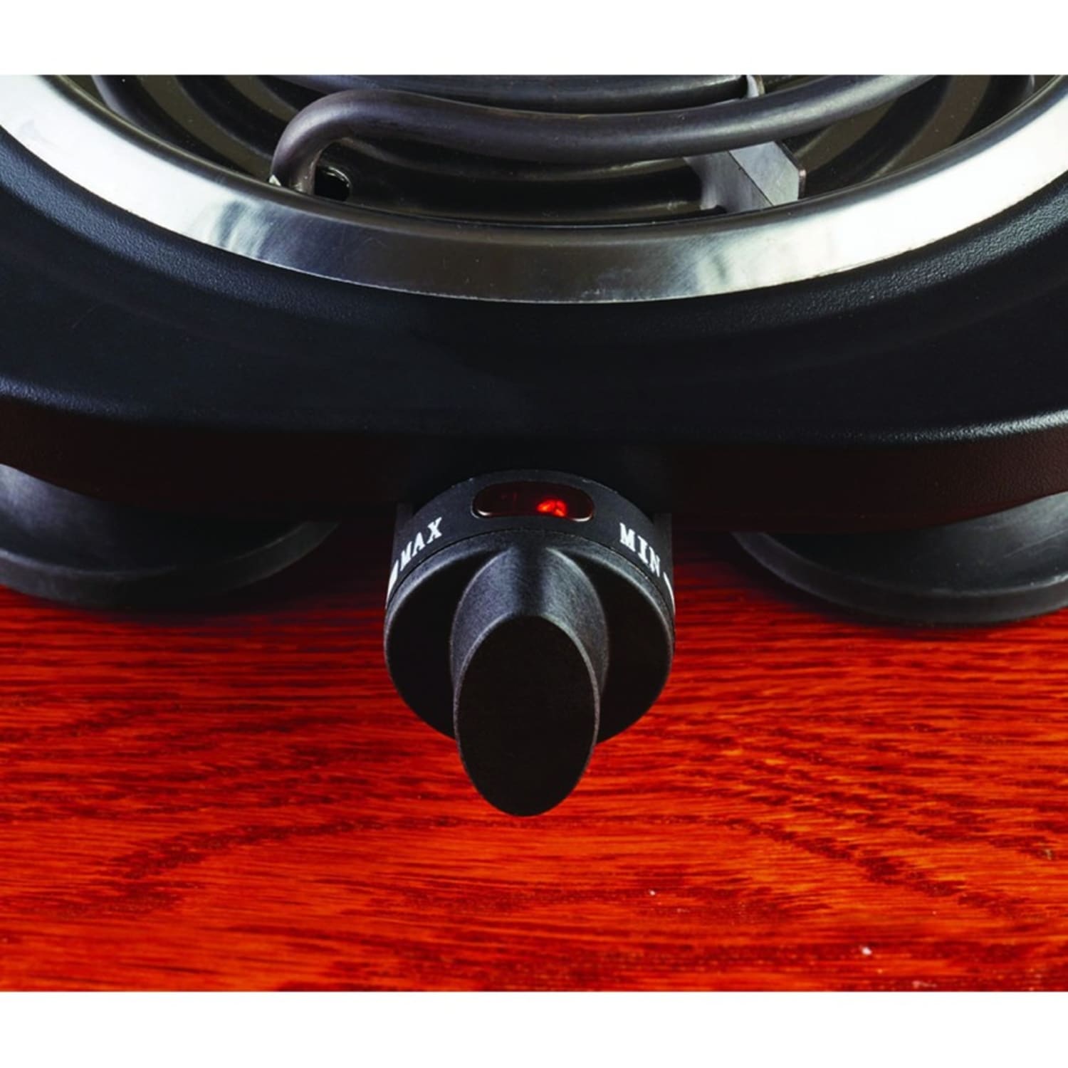 Brentwood TS-321BK 1000w Single Electric Burner, Black - Burner - Image 6