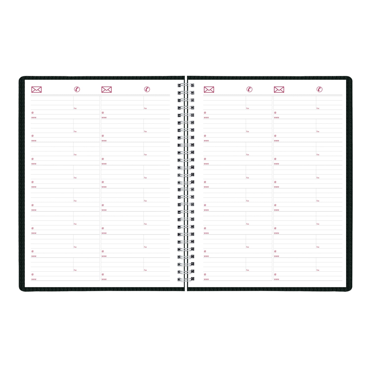 2025 Brownline DuraFlex Weekly Appointment Planner, 11in x 8-1/2in, 50% Recycled, Black, January To December, CB950V.BLK - Image 6