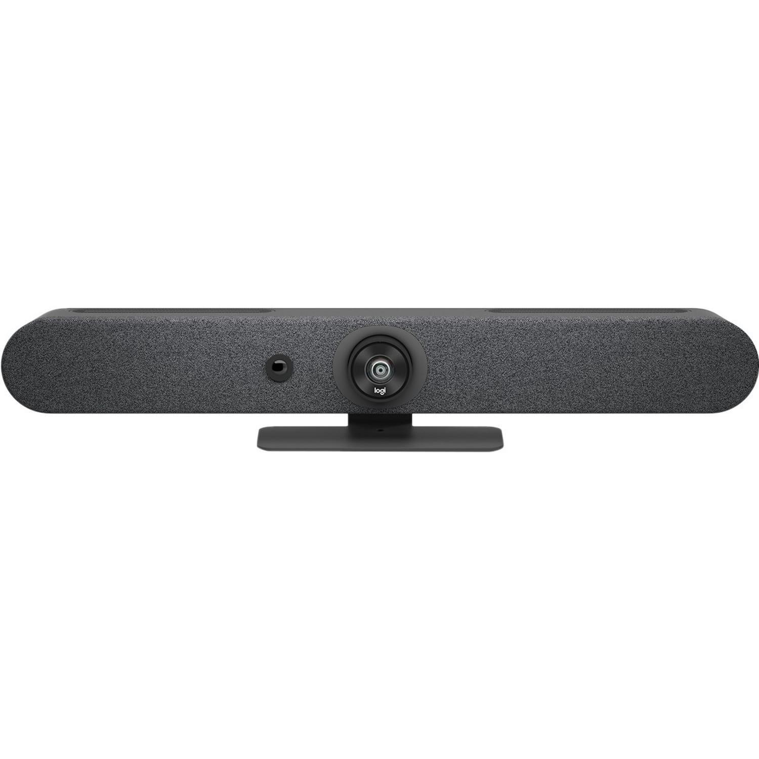Logitech Rally Bar Mini All-In-One Video Bar for Small to Medium Rooms, Graphite - 3840 x 2160 Video - 4x Digital Zoom - Microphone - Wireless LAN - Network (RJ-45) - Computer - Image 3