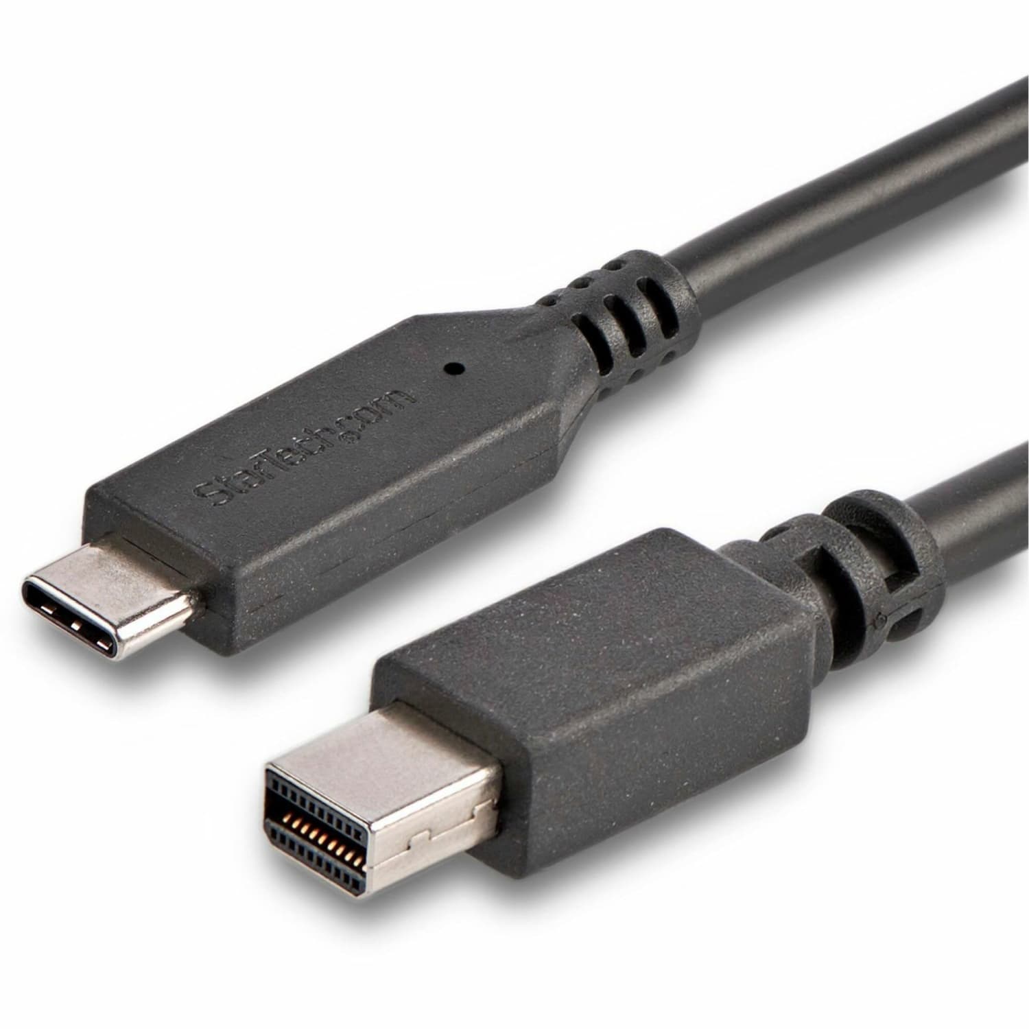 StarTech.com 6 ft./1.8 m USB-C to Mini DisplayPort Cable - 4K 60Hz - Black - USB 3.1 Type-C to Mini DP Adapter Cable - CDP2MDPMM6B